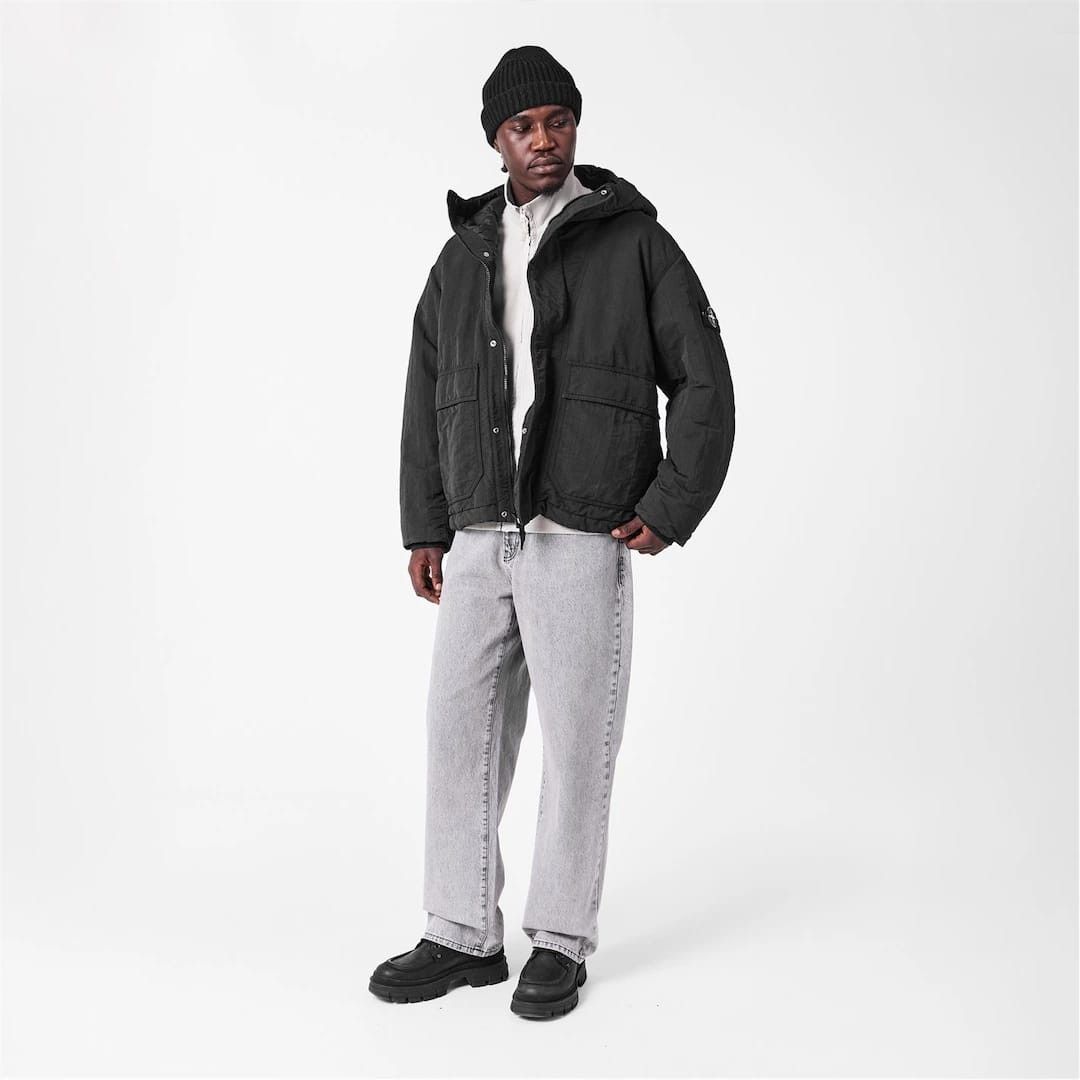 Stone Island o1g2r1mq0526 Technical Weather Protection Winter Parka Black Size US M / EU 48-50 / 2 - 6 Thumbnail