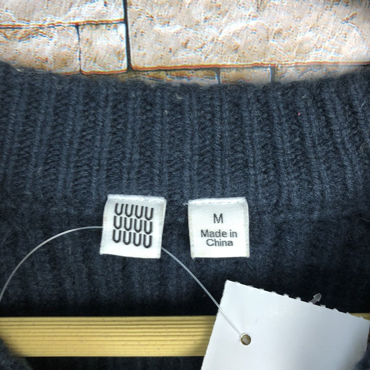 Undercover × Uniqlo DL Uniqlo X Undercover Black Knitwear sweatshirt #A811 Size US M / EU 48-50 / 2 - 9 Thumbnail