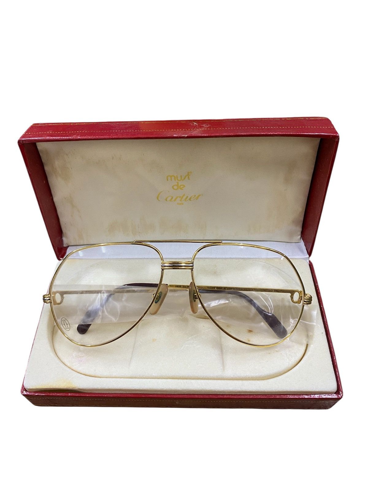 Cartier Very rare Vintage 1983 nos cartier glasses Size ONE SIZE - 1 Thumbnail