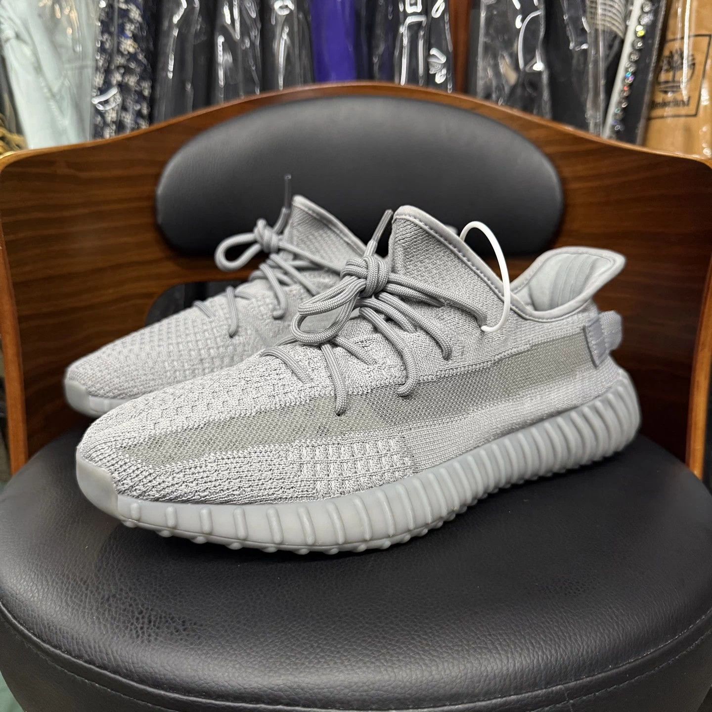 Adidas Yeezy 350 Gray 45 Near Mint - Worn Once Size US 12 / EU 45 - 1 Thumbnail