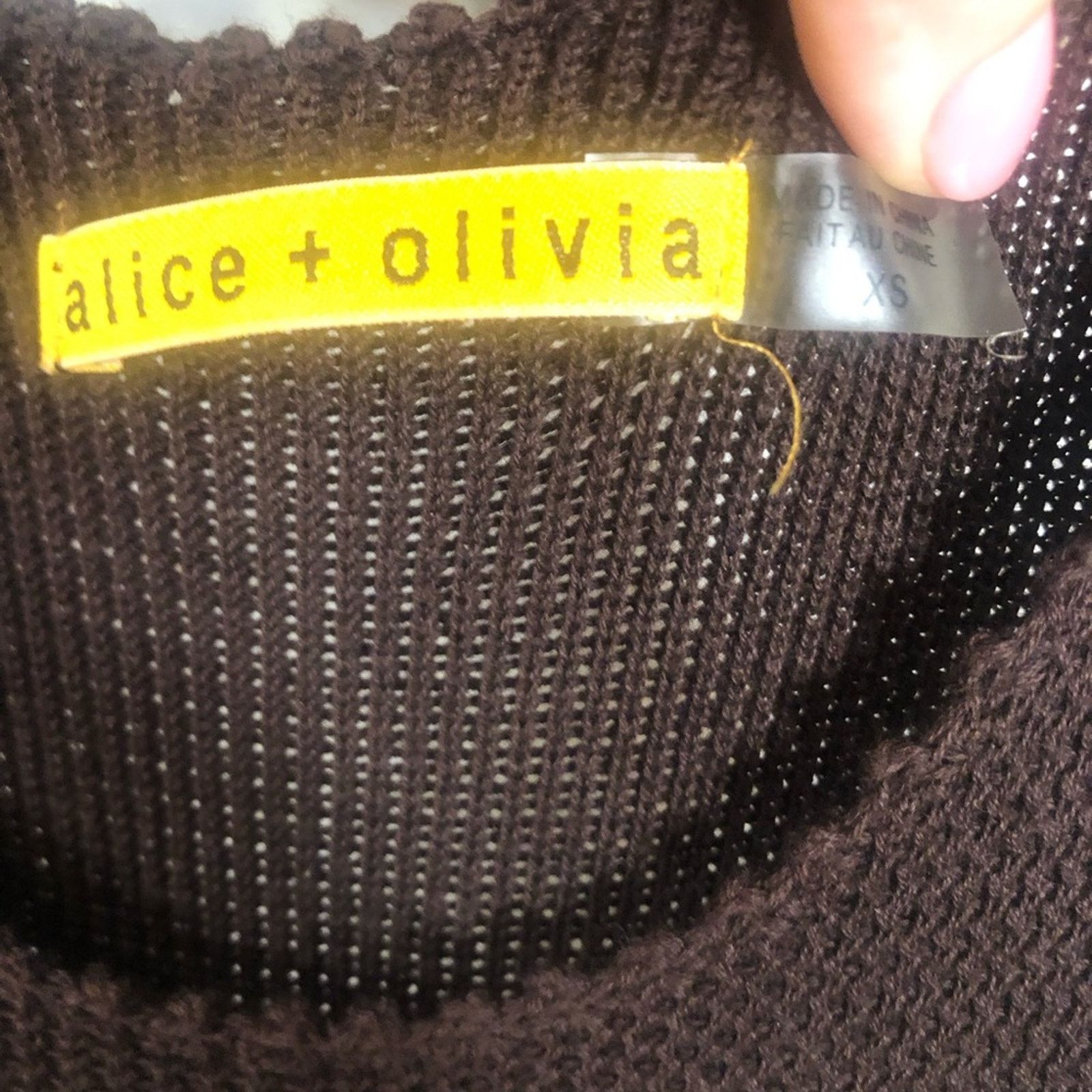 Alice + Olivia alice+olivia dress knit top silk bottom Size S / US 4 / IT 40 - 11 Thumbnail