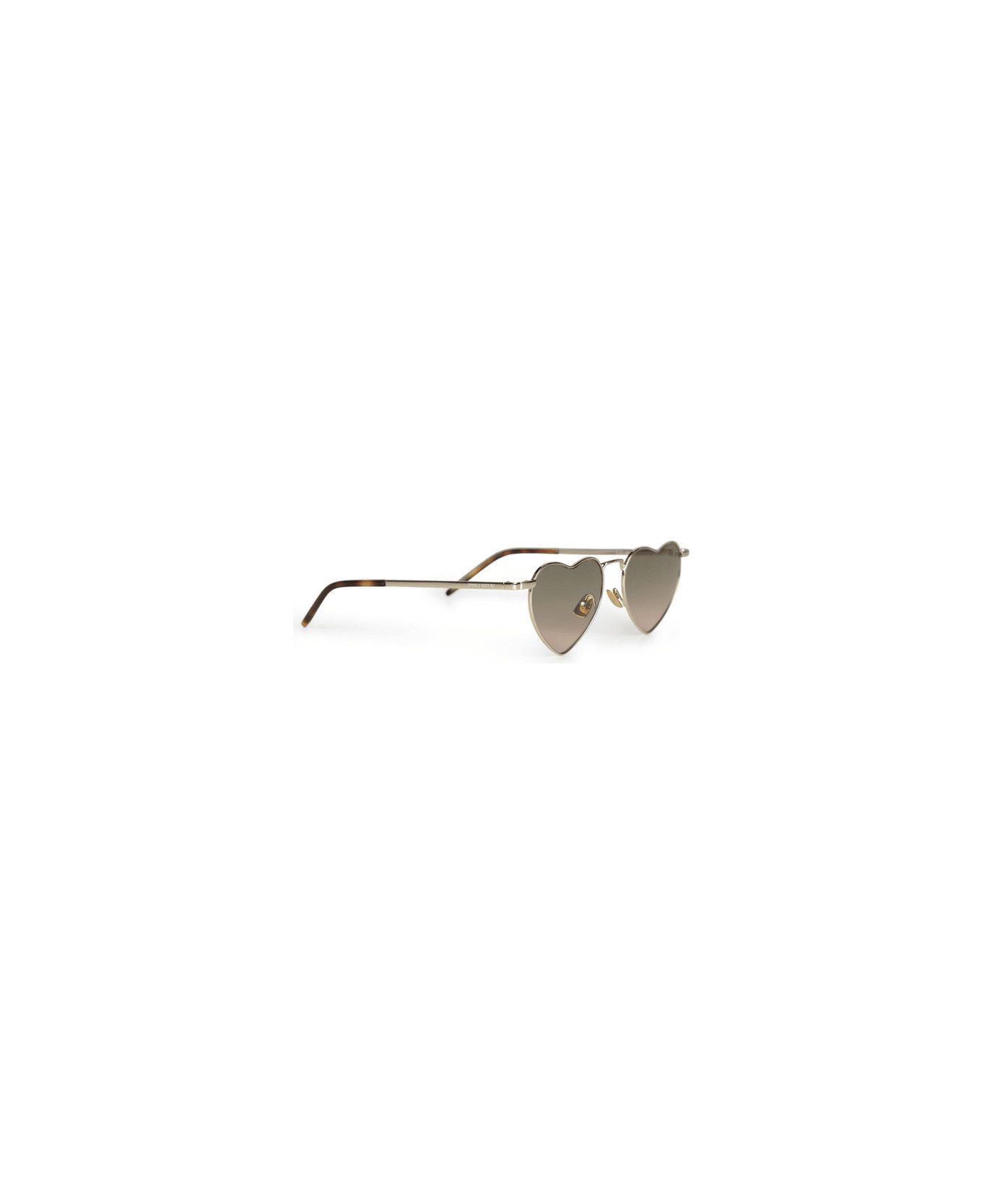 Saint Laurent Paris o1bcso1str0426 Size:OS/Loulou Sunglasses in Light Gold Size ONE SIZE - 1 Thumbnail