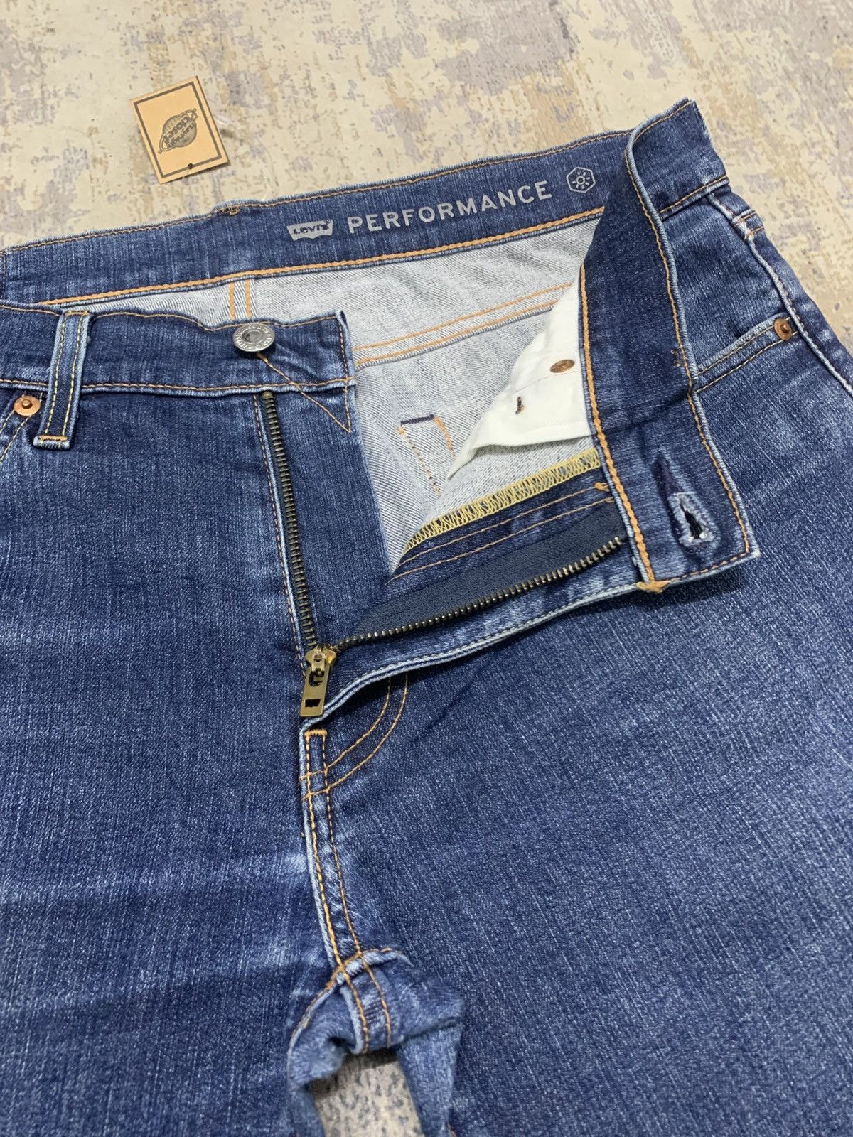 Levi's Vintage Levi's 511 Tapered Jeans W33x29.5 Size US 33 - 3 Thumbnail