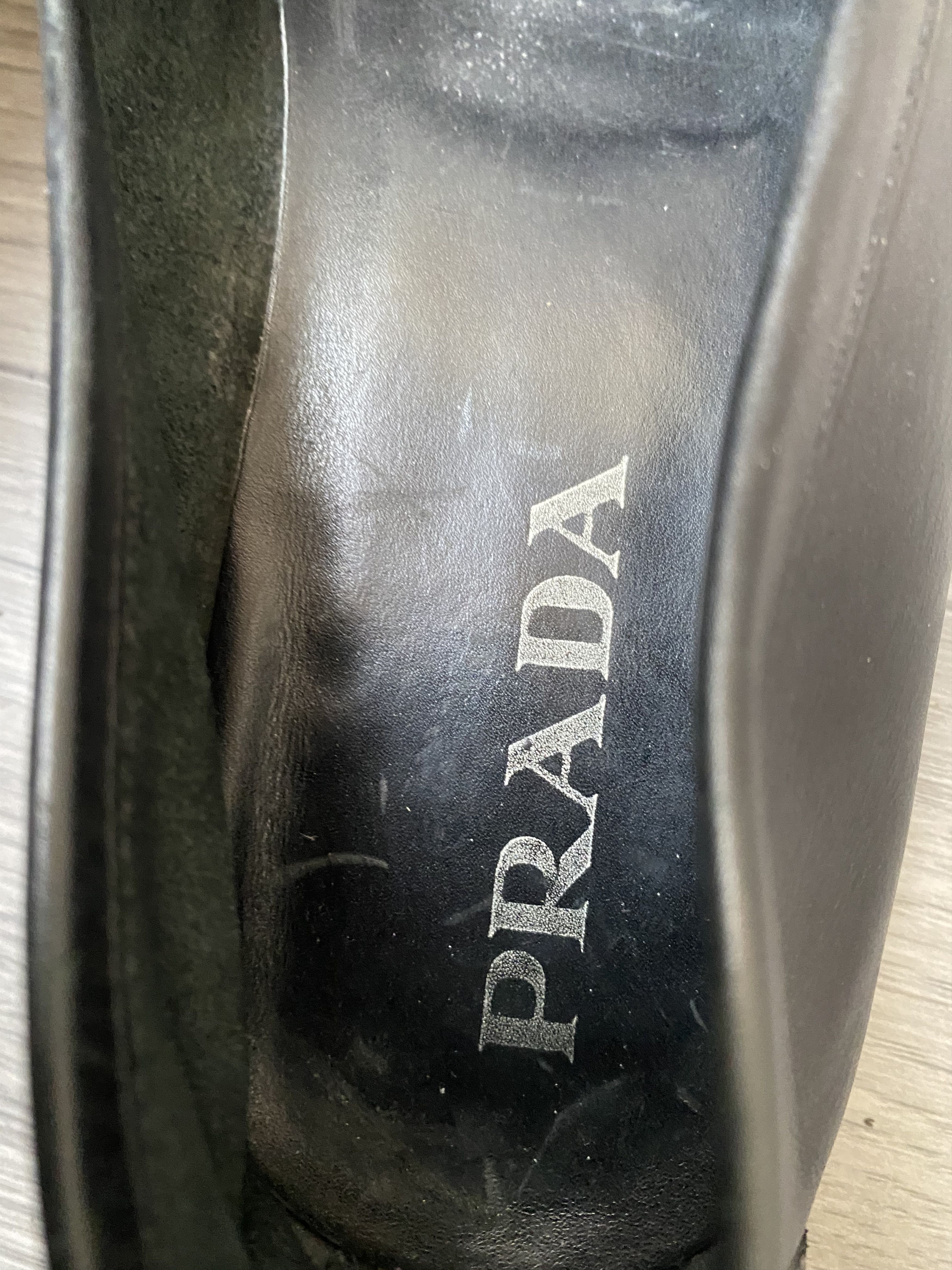 Prada Prada logo casual slip on penny loafers Size US 8 / EU 41 - 12 Thumbnail