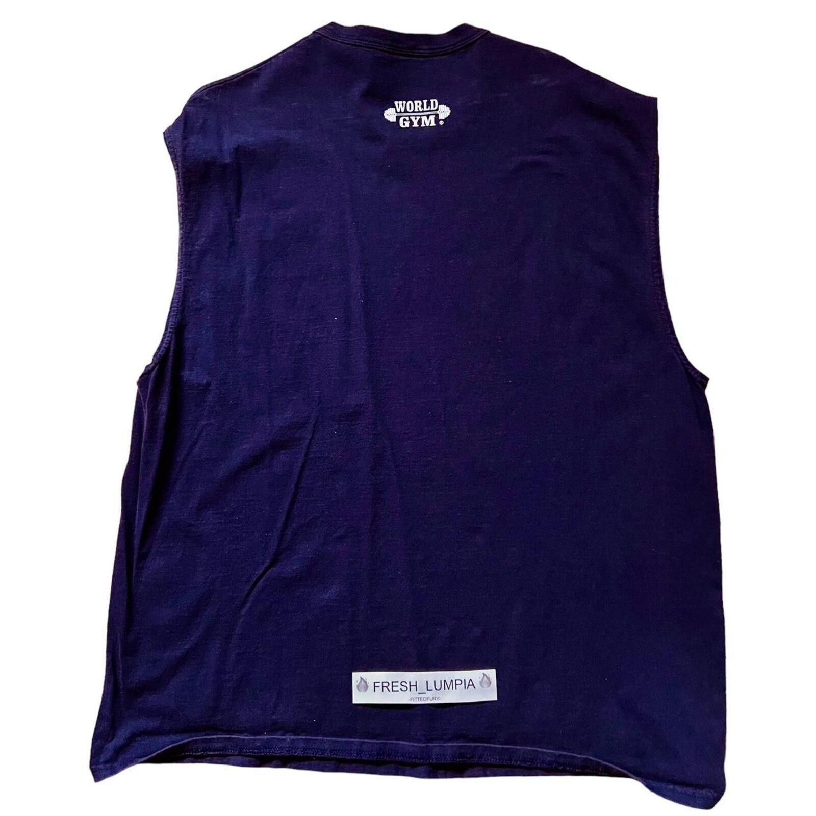 Other World Gym Sleeveless Muscle Tee Shirt Methuen MA Size XL / US 12-14 / IT 48-50 - 2 Thumbnail