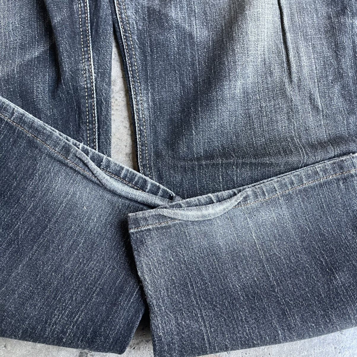 Edwin 🔥Vintage Edwin EXS404 Stoned Washed Distress Denim Jeans Size US 33 - 7 Thumbnail