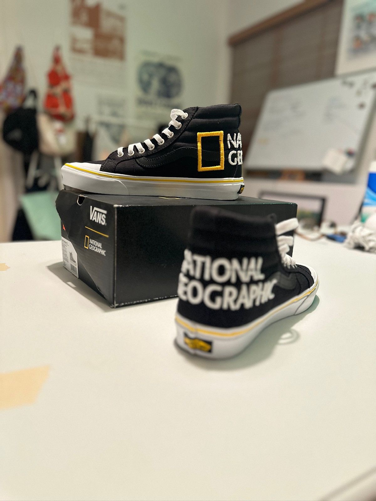 Vans Vans Sk8-Hi Reissue 13 National Geographic Size US 7.5 / EU 40-41 - 6 Thumbnail