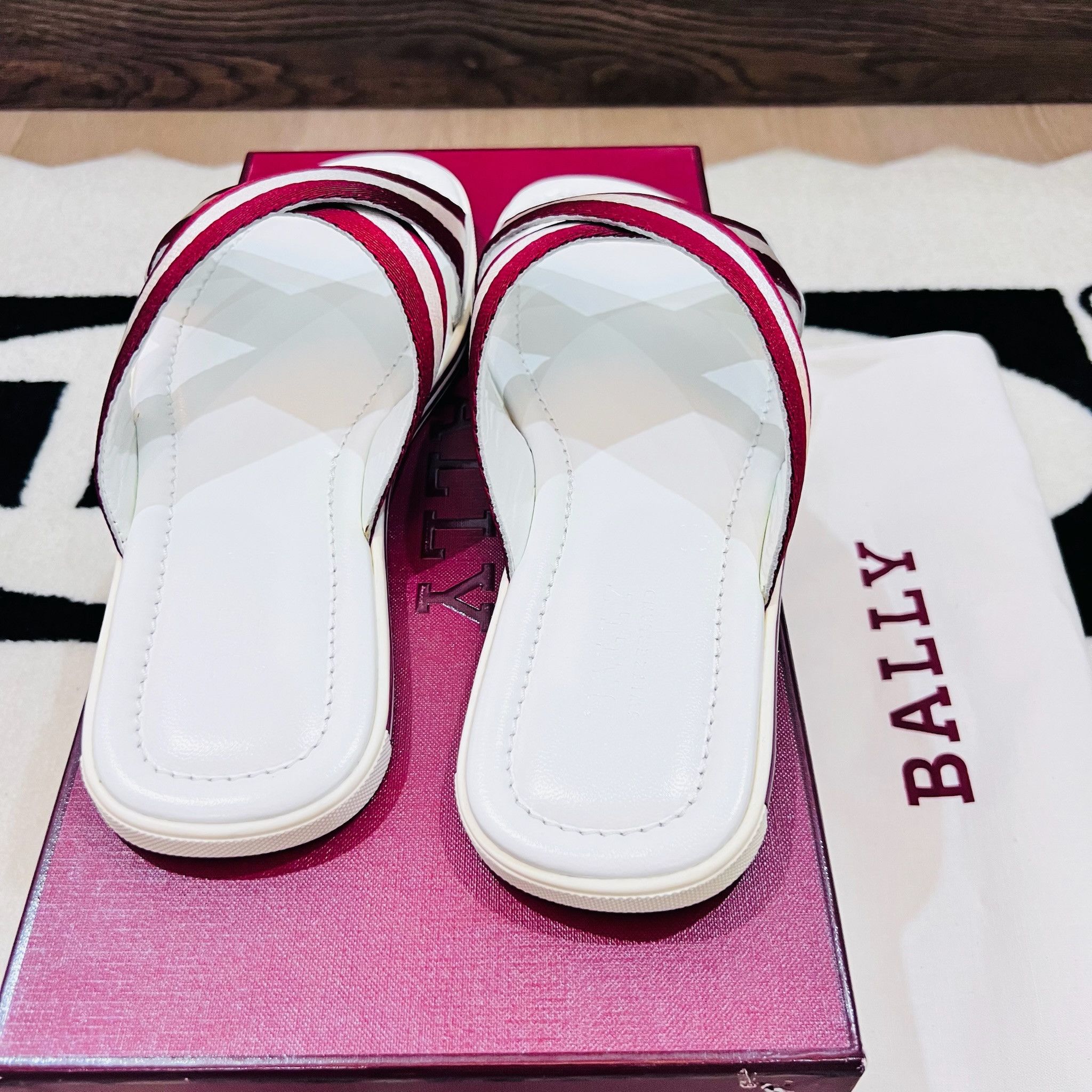 Bally Bally Switzerland Bonks Criss Cros Leather Sandal Size US 8 / EU 41 - 5 Thumbnail
