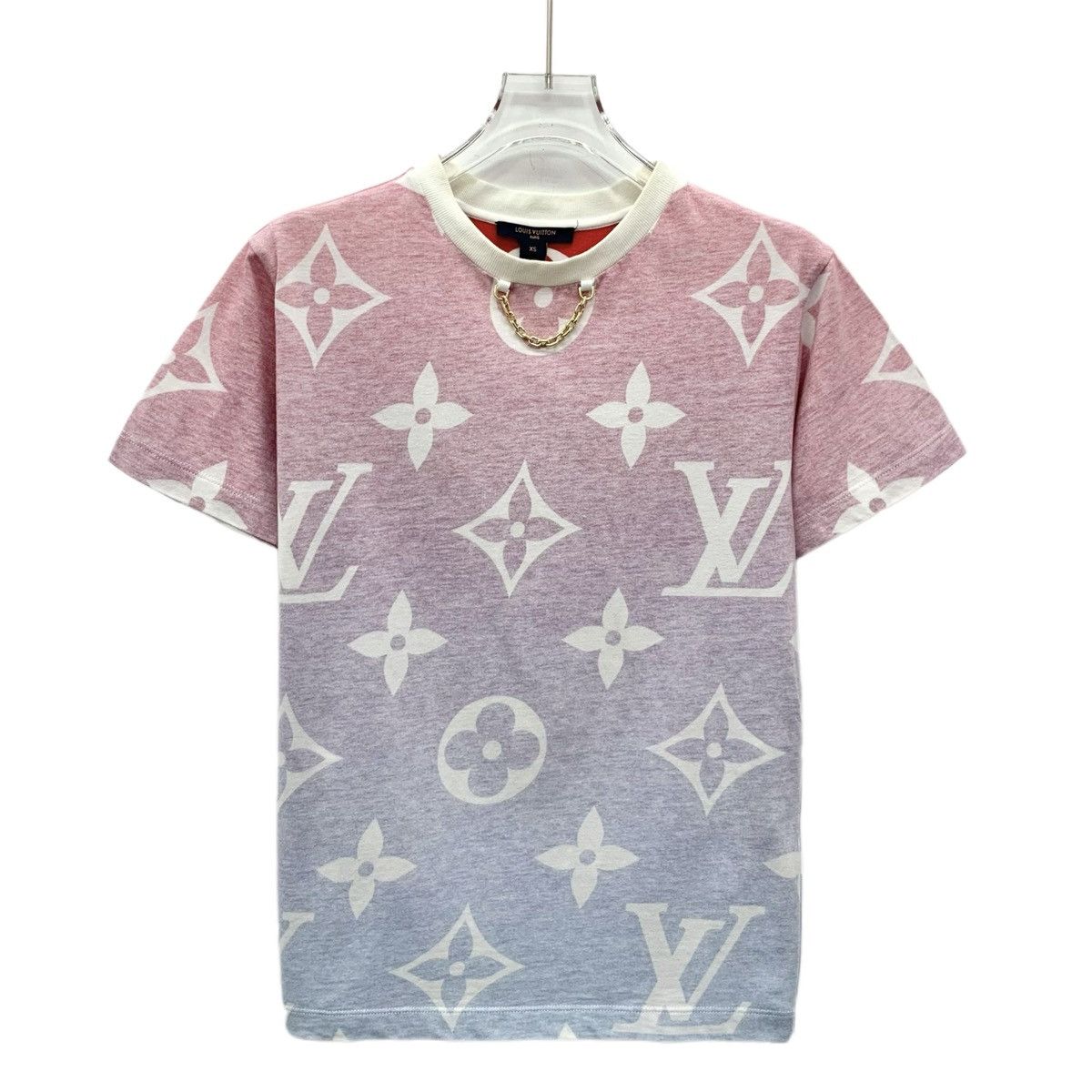Louis Vuitton Louis Vuitton Gradient Monogram Short Sleeve T-Shirt K26WX Size XS / US 0-2 / IT 36-38 - 1 Thumbnail