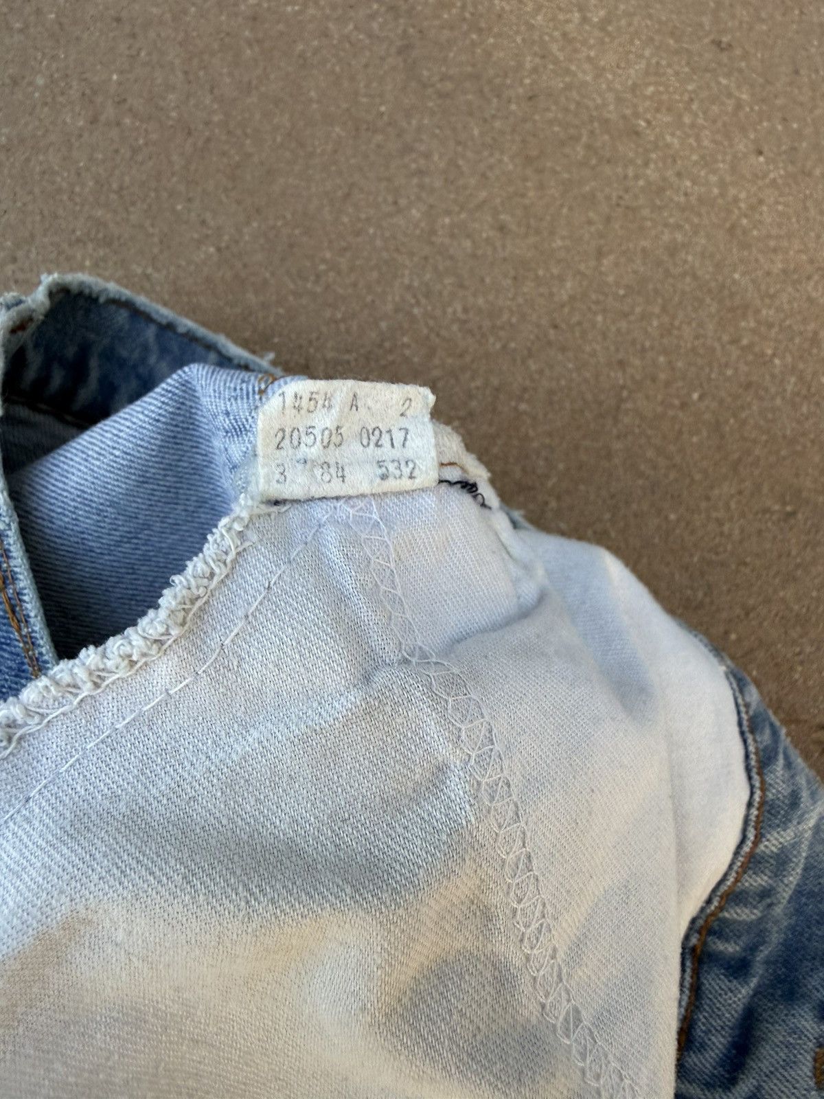 Levi's Vintage 80’s Levi’s 505 Orange Tab Faded Denim Jeans 29x29 Size US 29 - 6 Thumbnail