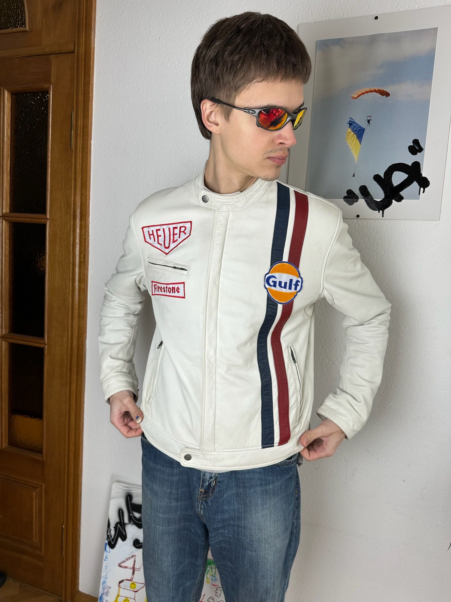 Formula 1 Vintage Dakota Heuer Gulf Formula Racing Jacket Hype Size US M / EU 48-50 / 2 - 9 Thumbnail