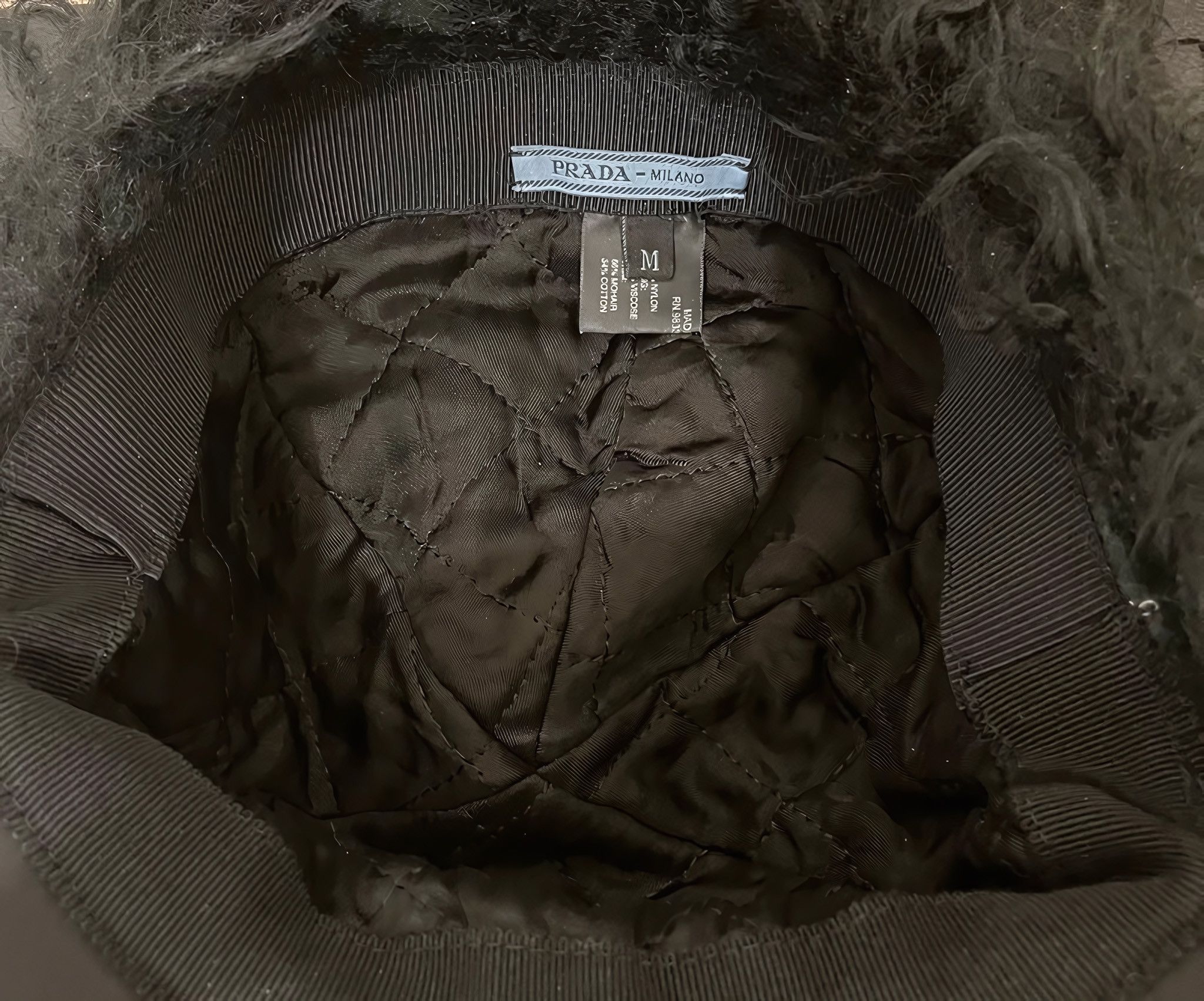 Prada F/W 2019 RUNWAY HAT Size ONE SIZE - 8 Thumbnail