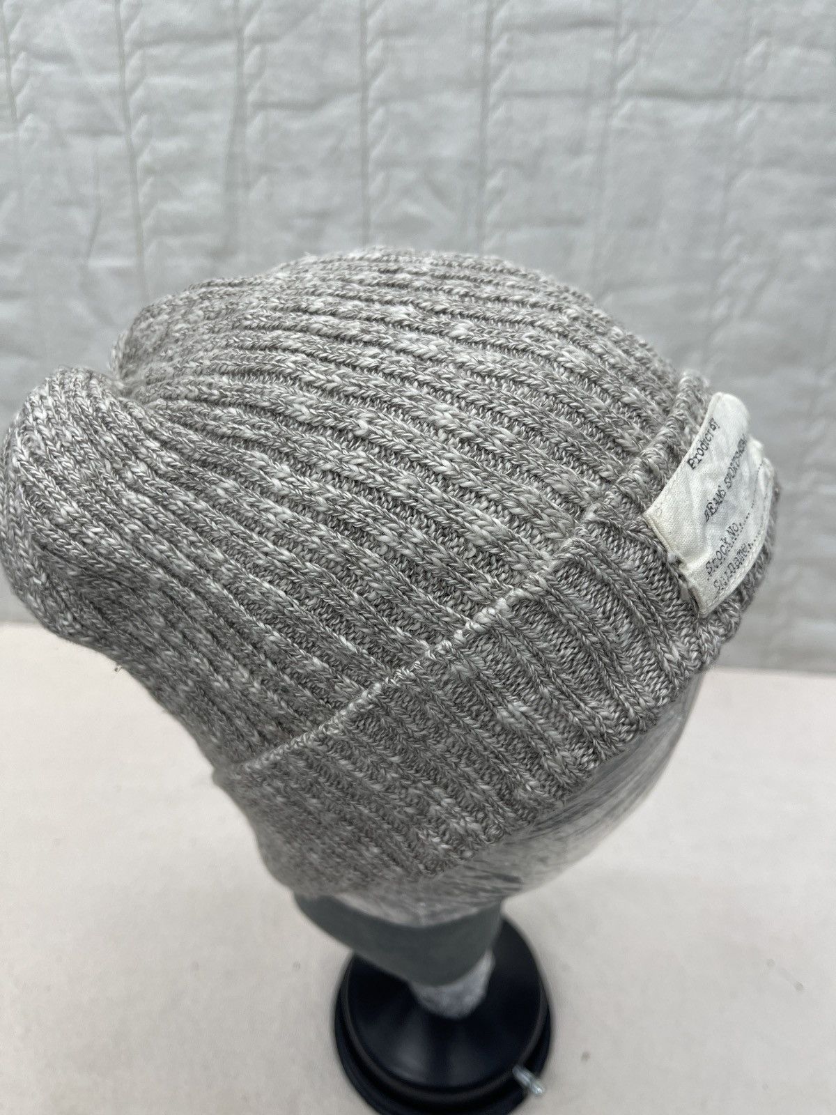 Beams Plus × Japanese Brand × Vintage BEAMS PATCHES KNIT BEANIE Size ONE SIZE - 3 Thumbnail