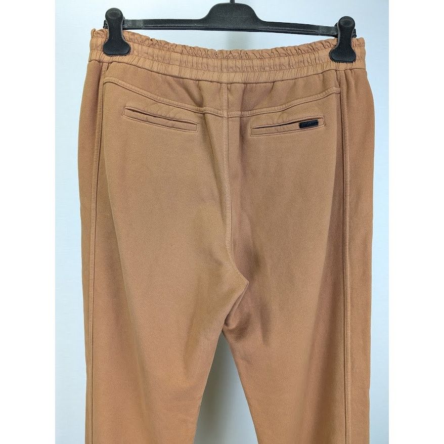 Saint Laurent Paris o1rshd1 Molleton Doux Blanchi Gots Jogging sweatpants Brown Size US 36 / EU 52 - 11 Thumbnail