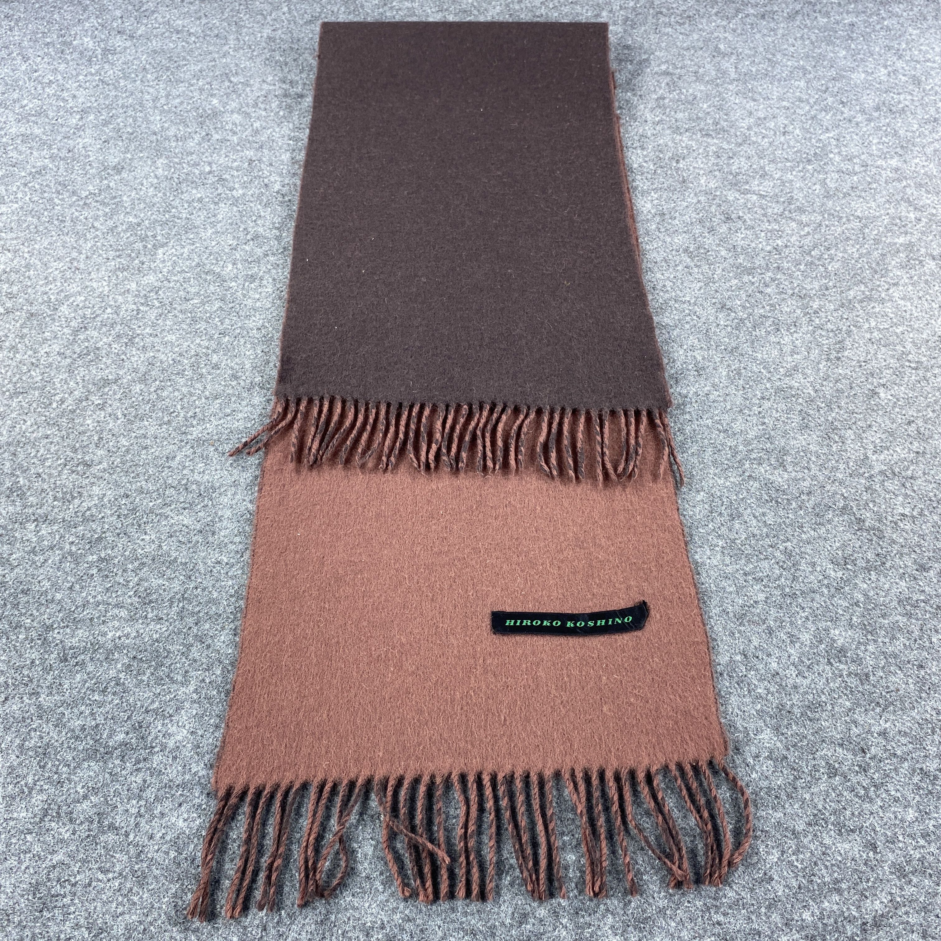 Hiroko Koshino Homme × Vintage Hiroko Koshino Scarf # Muffler # Neckwear # D409 Size ONE SIZE - 7 Thumbnail