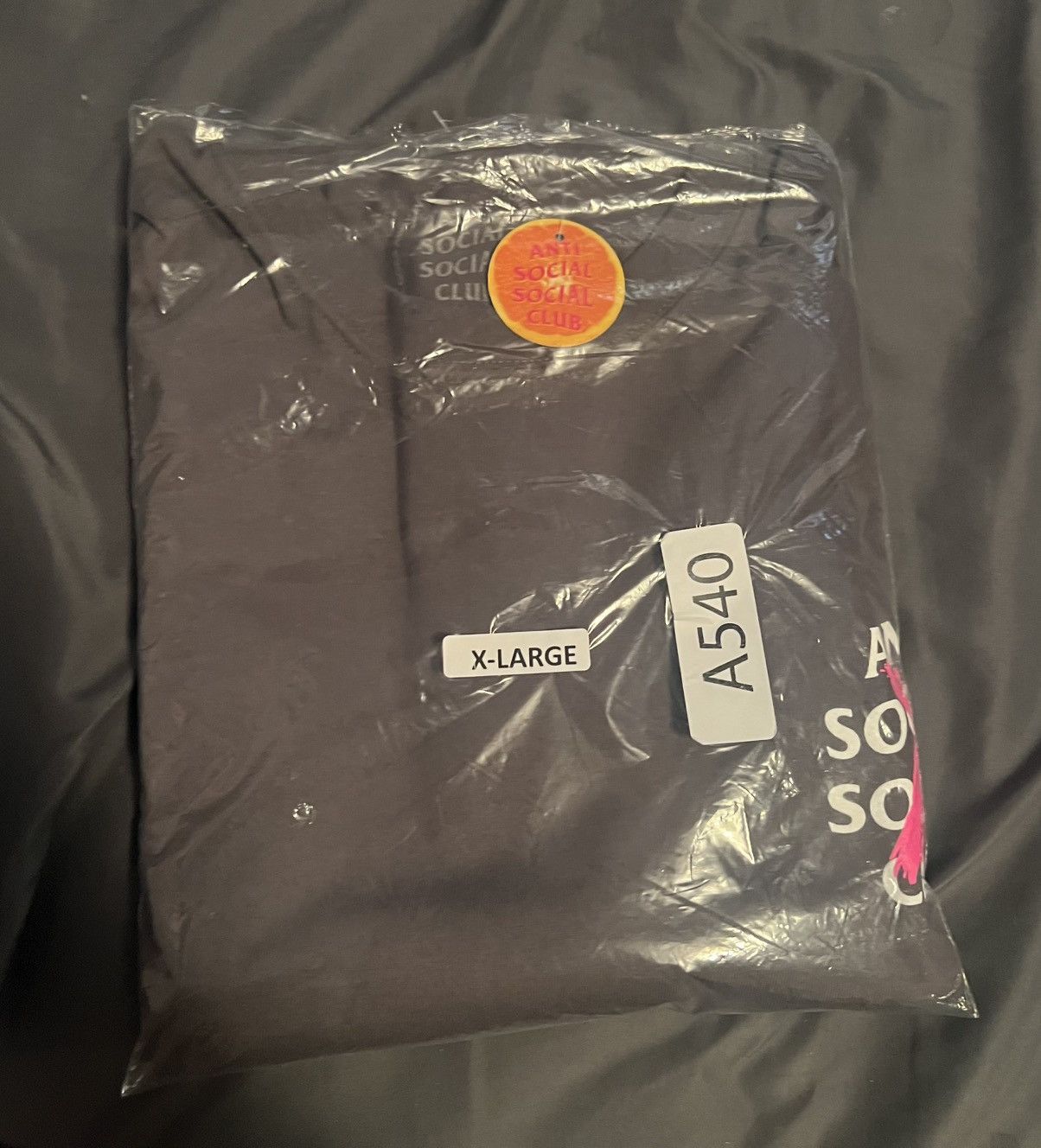 Anti Social Social Club Anti Social Social Club Cancelled F&F Tee / Pink X - XL Size US XL / EU 56 / 4 - 3 Thumbnail