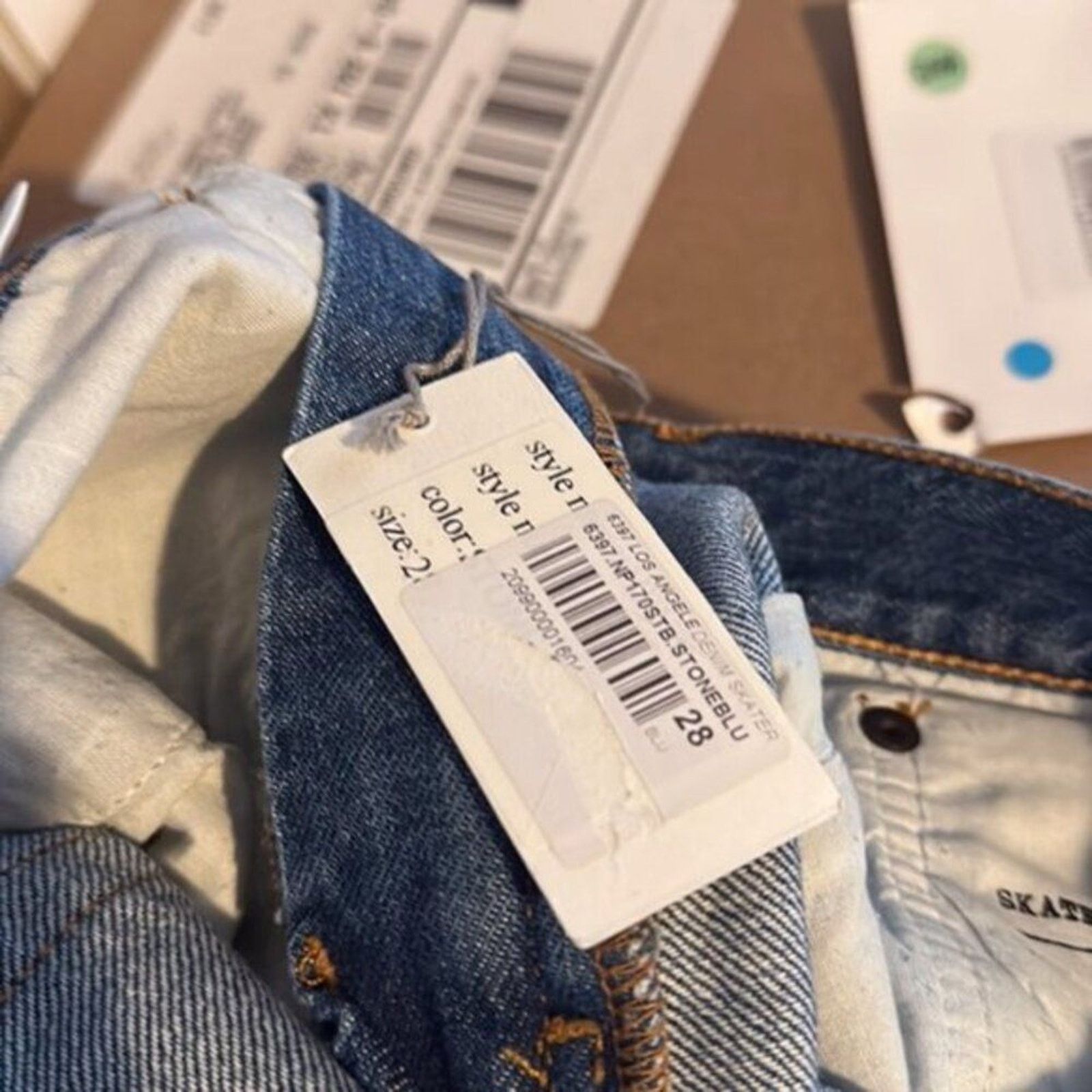 6397 6397 wide leg cropped jeans size 6 Size 28" / US 6 / IT 42 - 8 Thumbnail