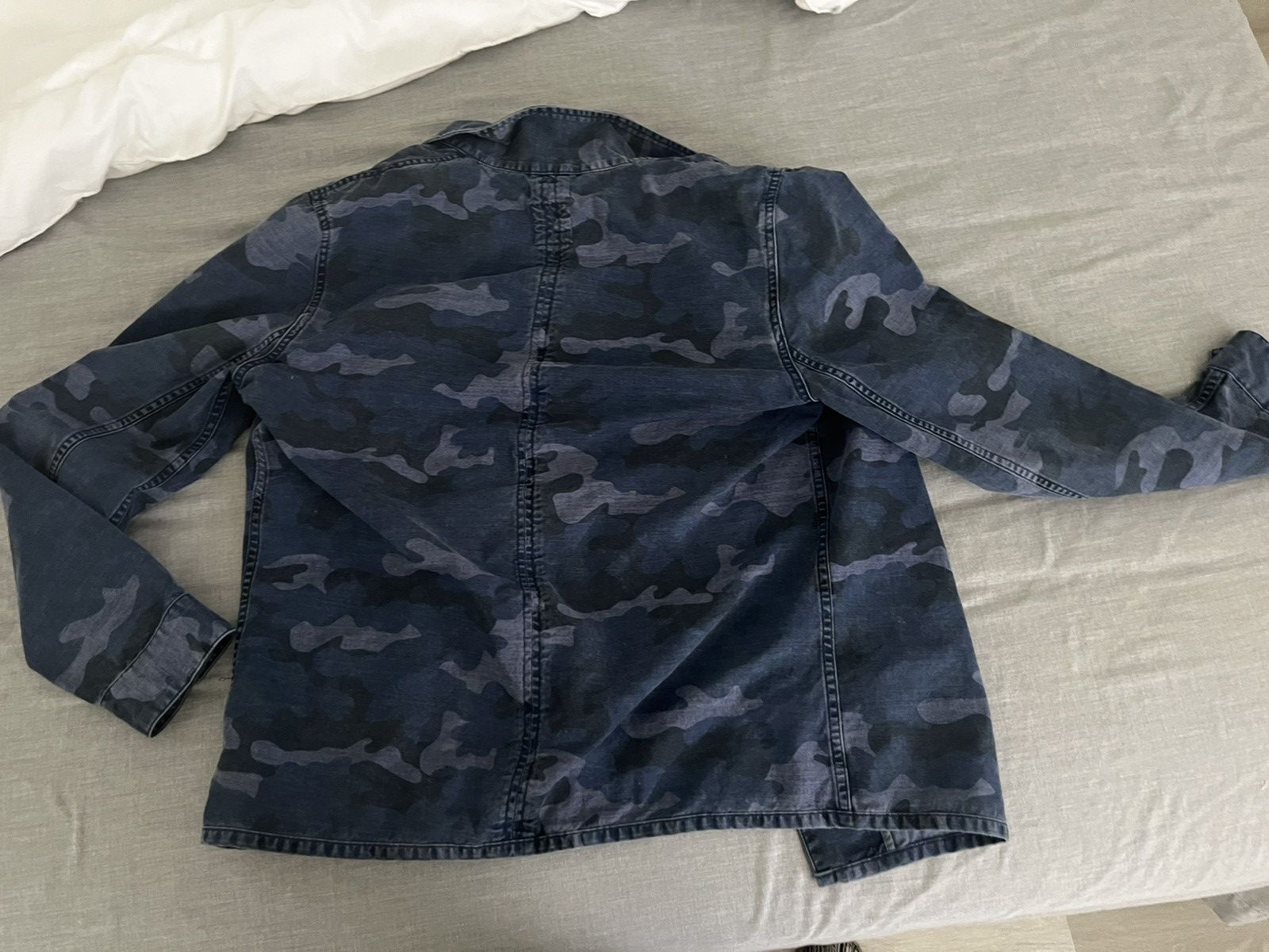 Gap Gap Navy Camo Shirt Jacket Size US S / EU 44-46 / 1 - 3 Thumbnail
