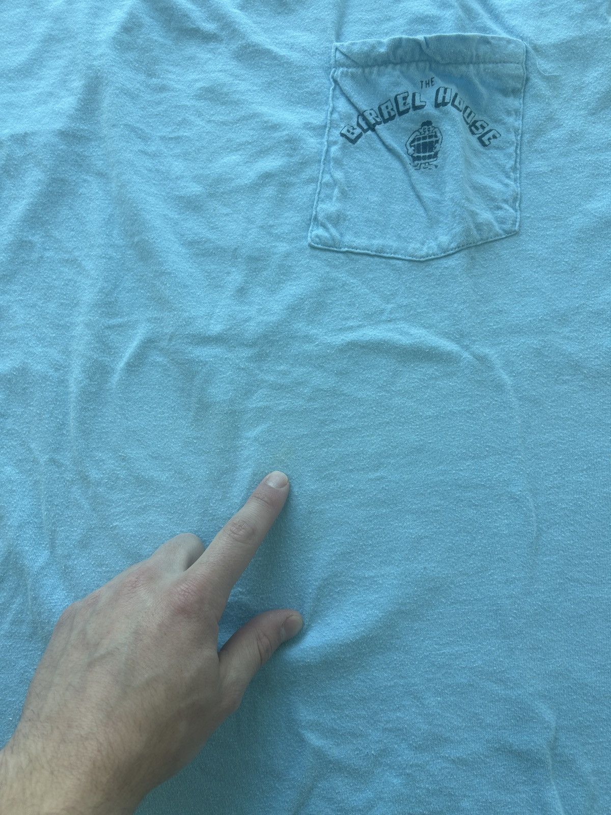 Vintage Vintage 80s Barrel House Longsleeve Graphic Tee Size US L / EU 52-54 / 3 - 10 Thumbnail