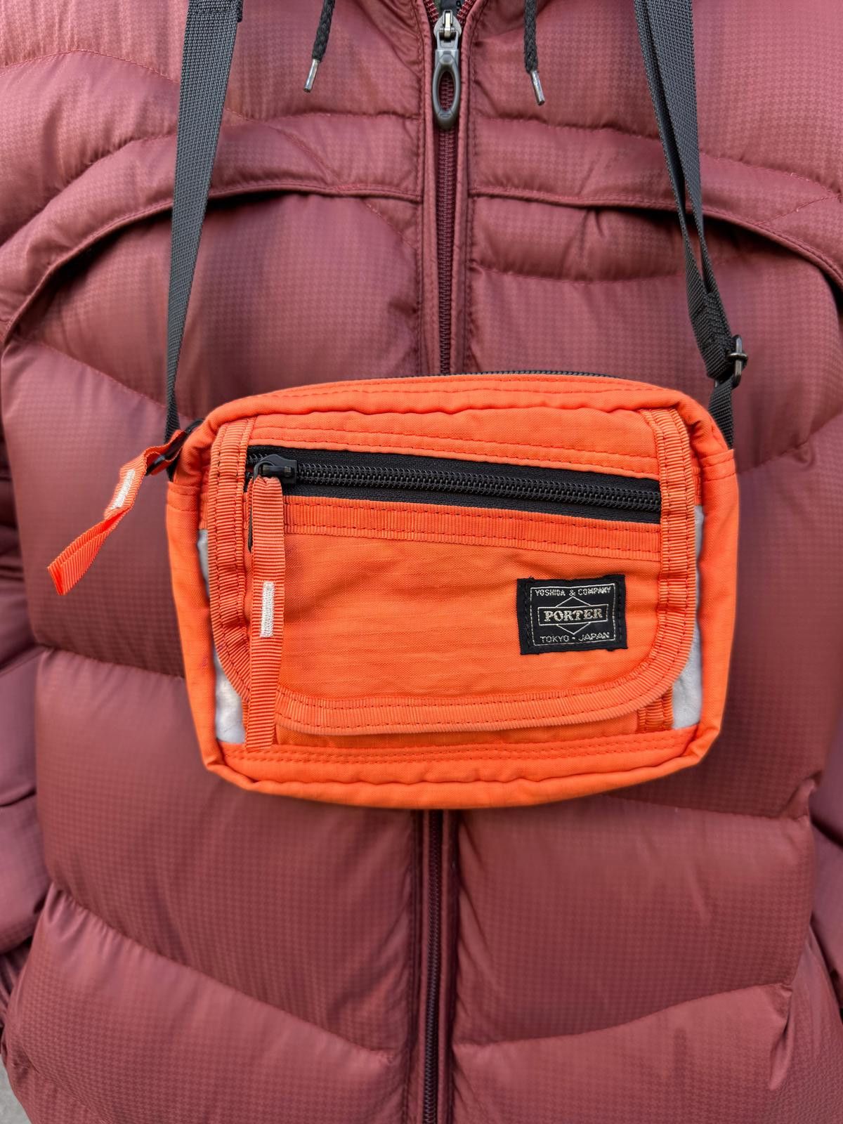 Porter Porter Bright Orange 3M Mini Side Bag Size ONE SIZE - 7 Thumbnail
