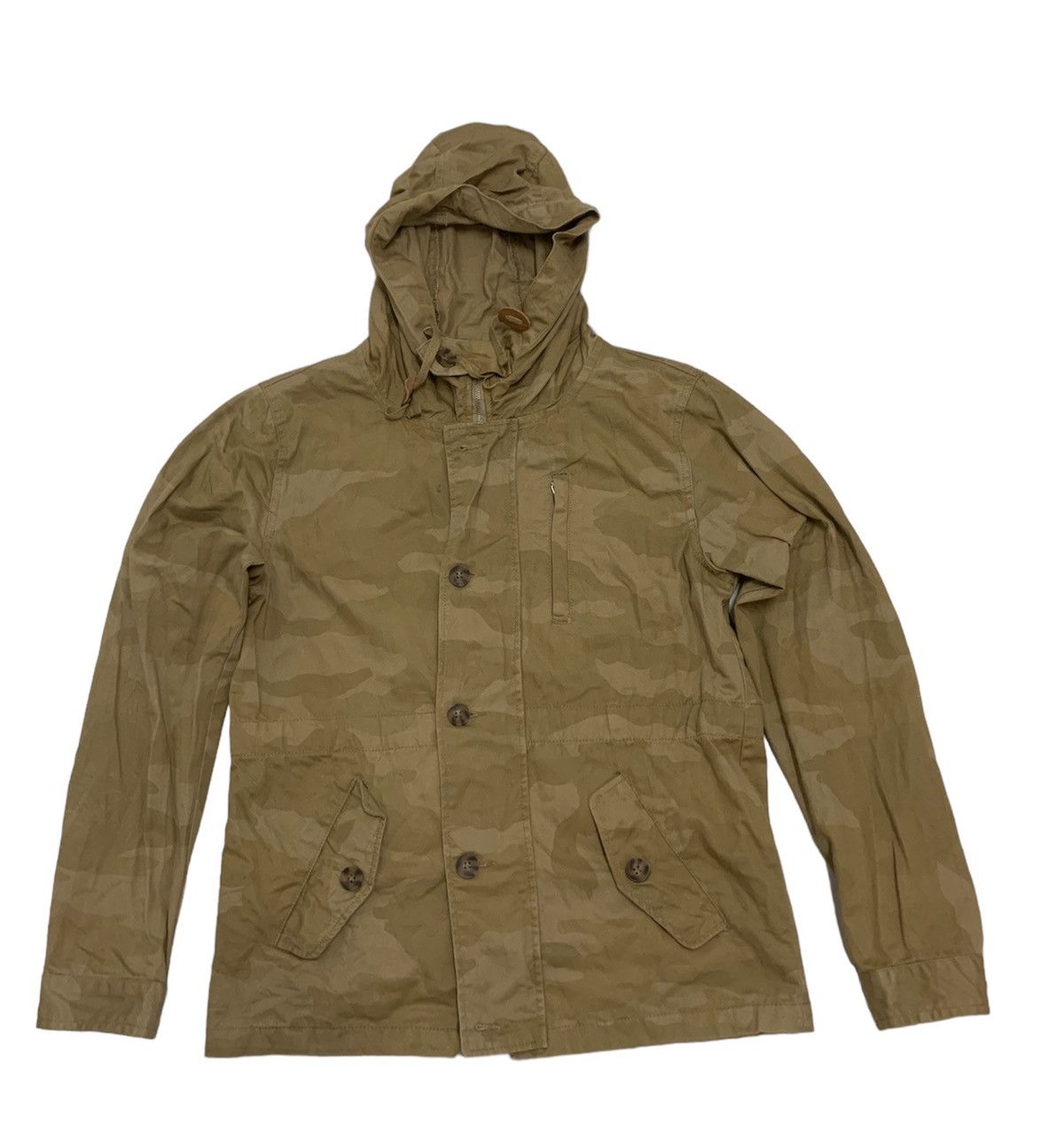 Issey Miyake × Tete Homme TETE HOMME JAPAN CAMO HOODIE JACKET Size US M / EU 48-50 / 2 - 1 Thumbnail