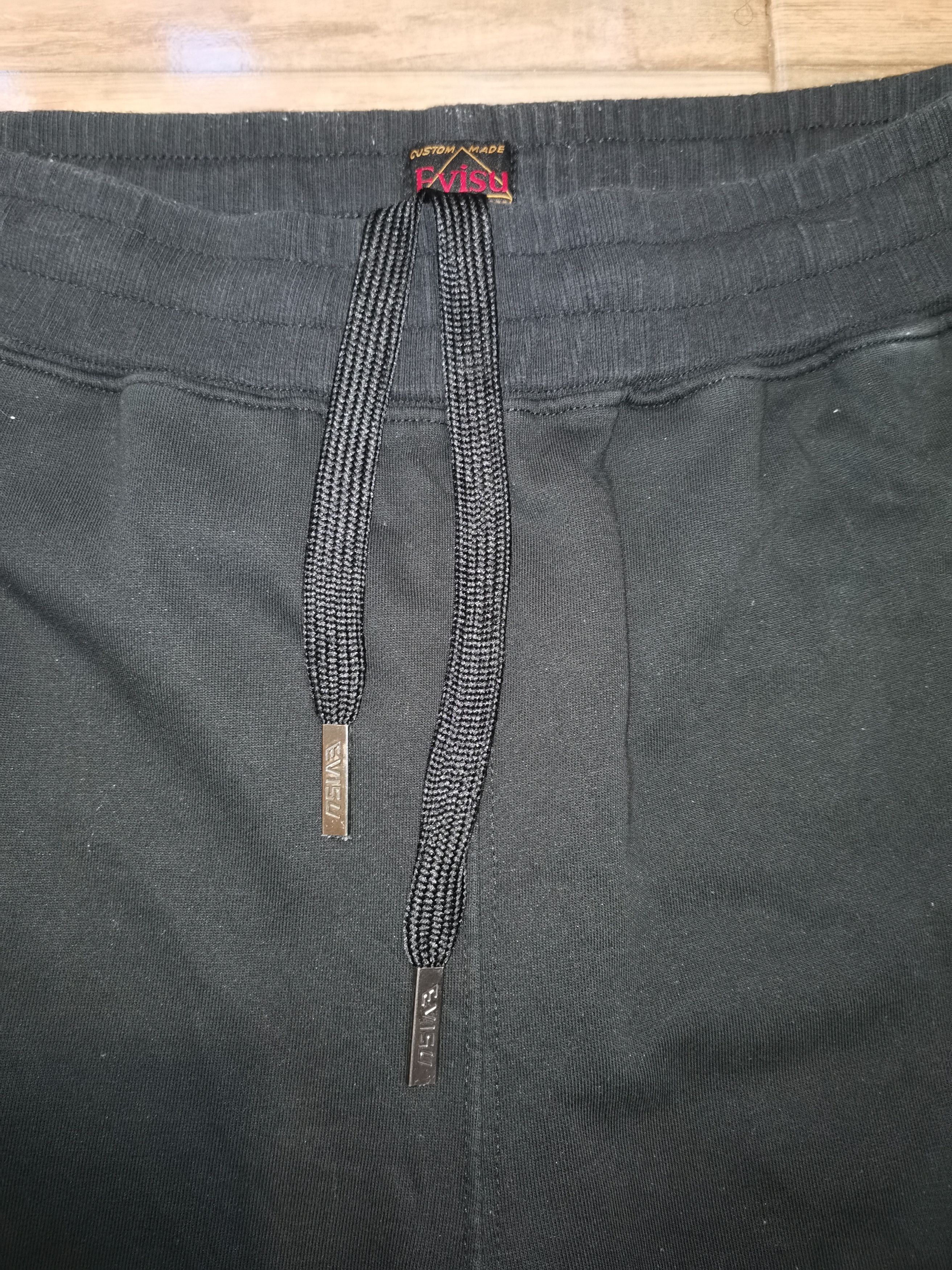Evisu EVISU DARUMA EBISU AND TIGER DAICOCK PRINTED SWEAT SHORTS Size US 33 - 13 Thumbnail