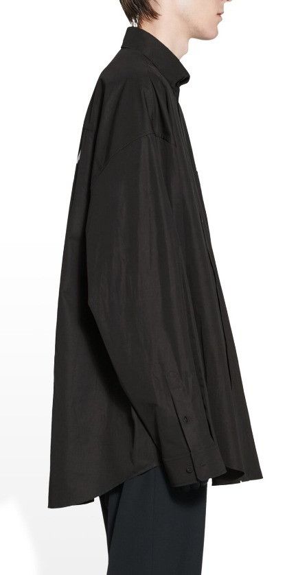 Balenciaga o1tr1nto0825 Shirt Oversized in Black Size US XXL / EU 58 / 5 - 4 Thumbnail