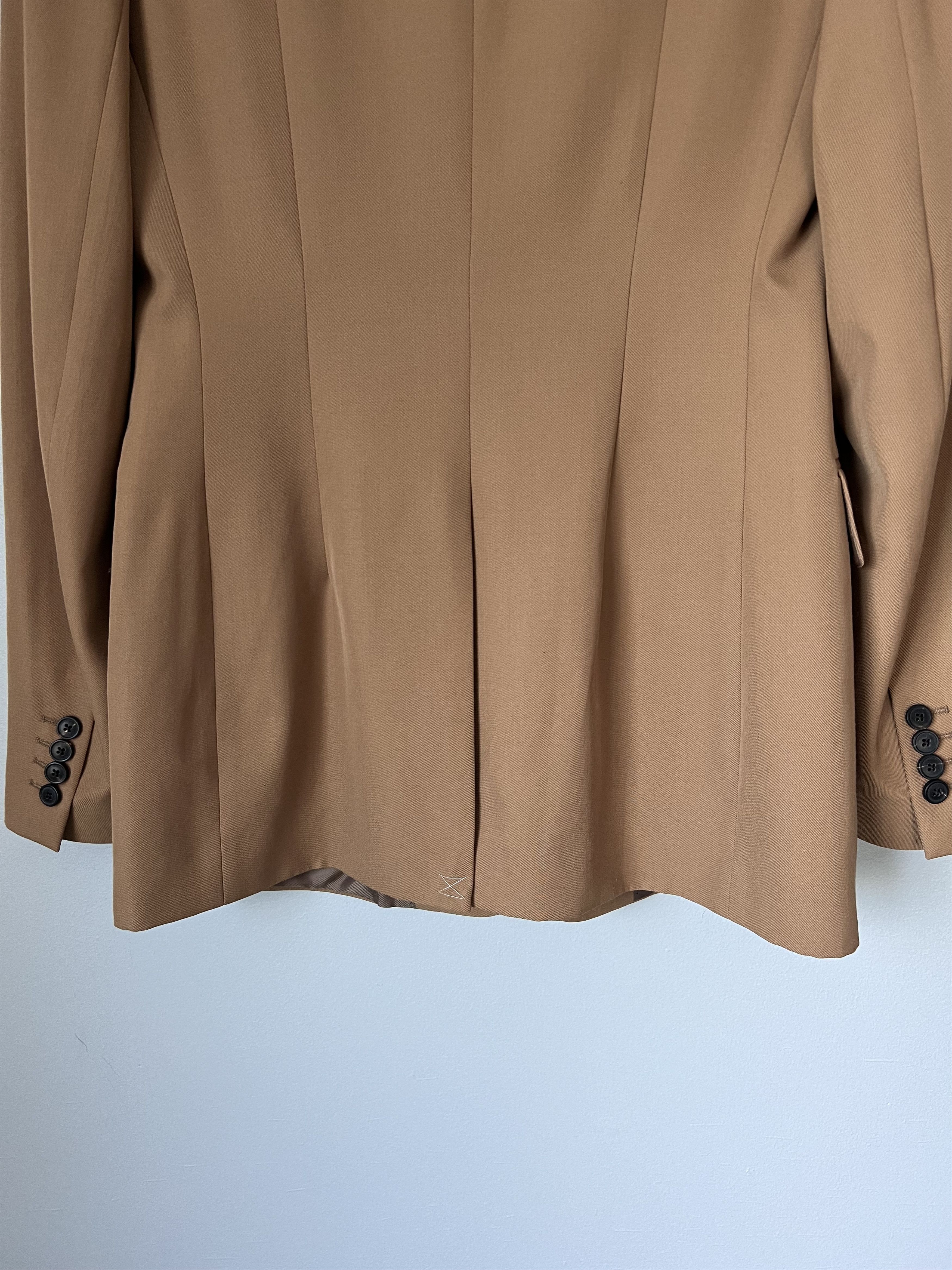 Dries Van Noten Dries Van Noten Bancroft Sports Coat in Camel Size 48R - 7 Thumbnail