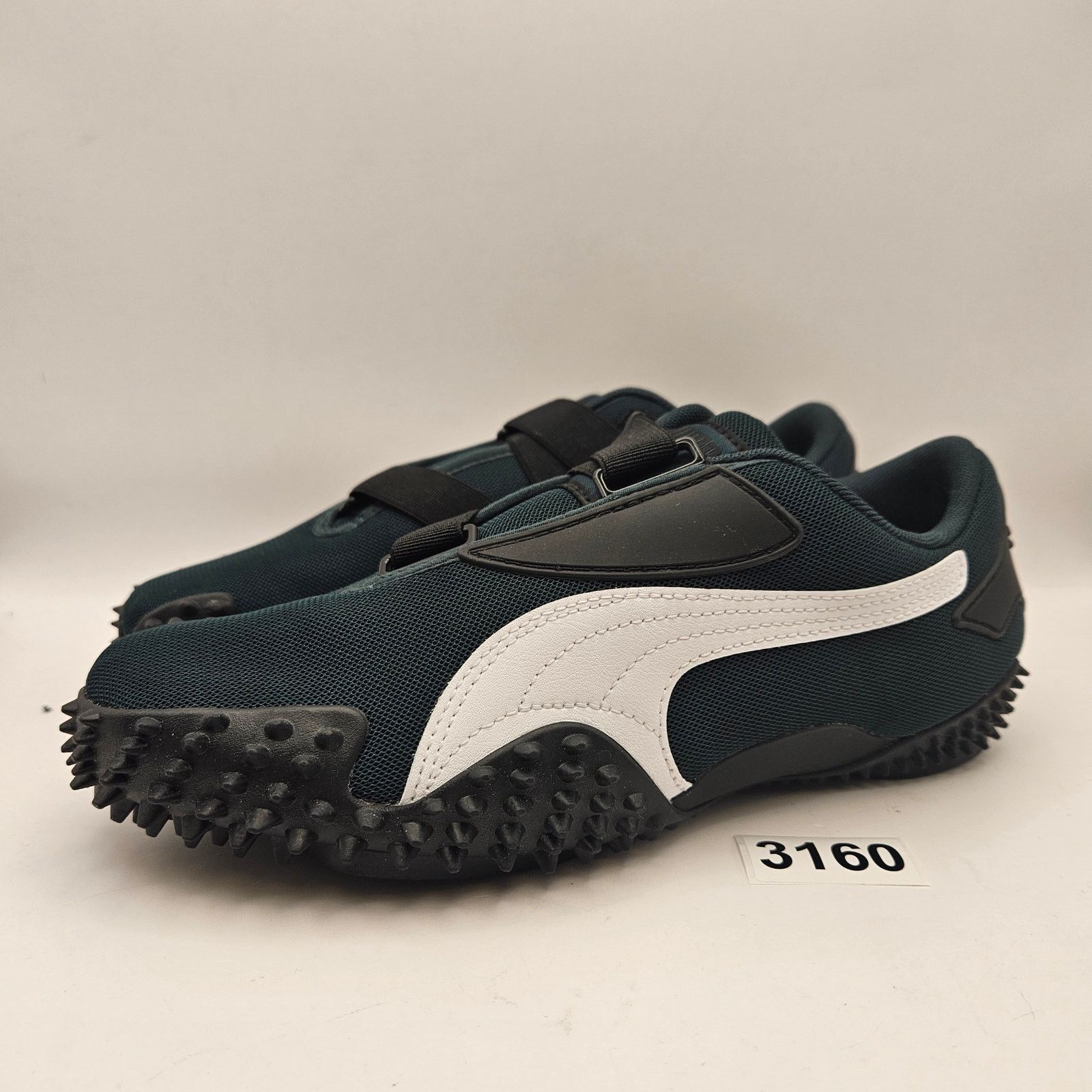 Puma PUMA WOMEN'S 7 MOSTRO PERF BLACK WHITE SPIKE SLIP ON SNEAKER Size US 7 / IT 37 - 1 Thumbnail