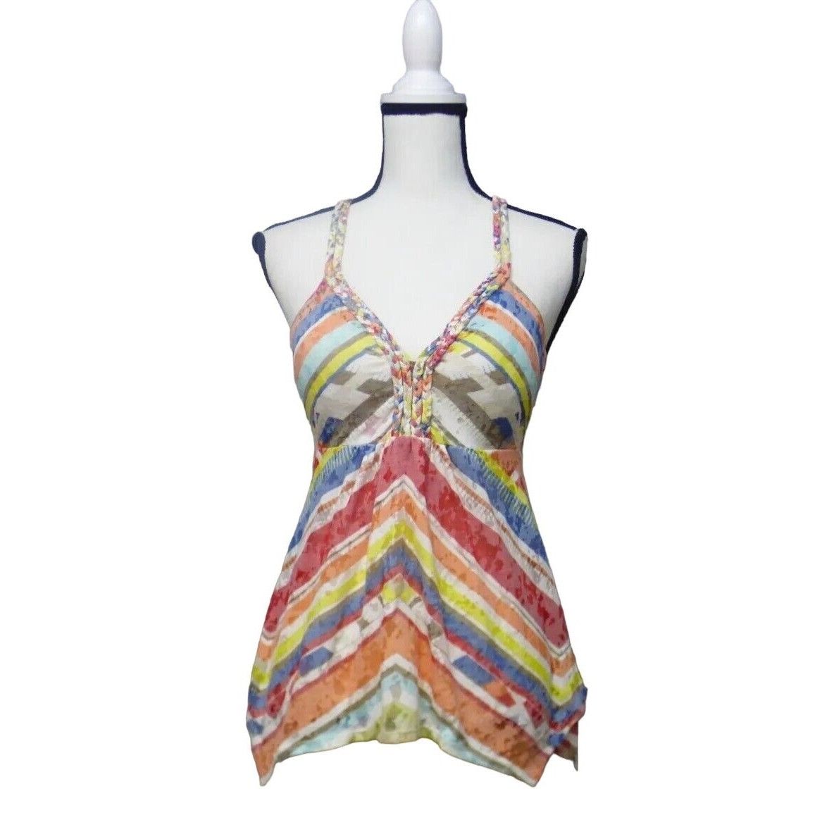 Other American Rag Junior’s Printed Burnout Handkerchief‑Hem Tank Size S / US 4 / IT 40 - 1 Thumbnail
