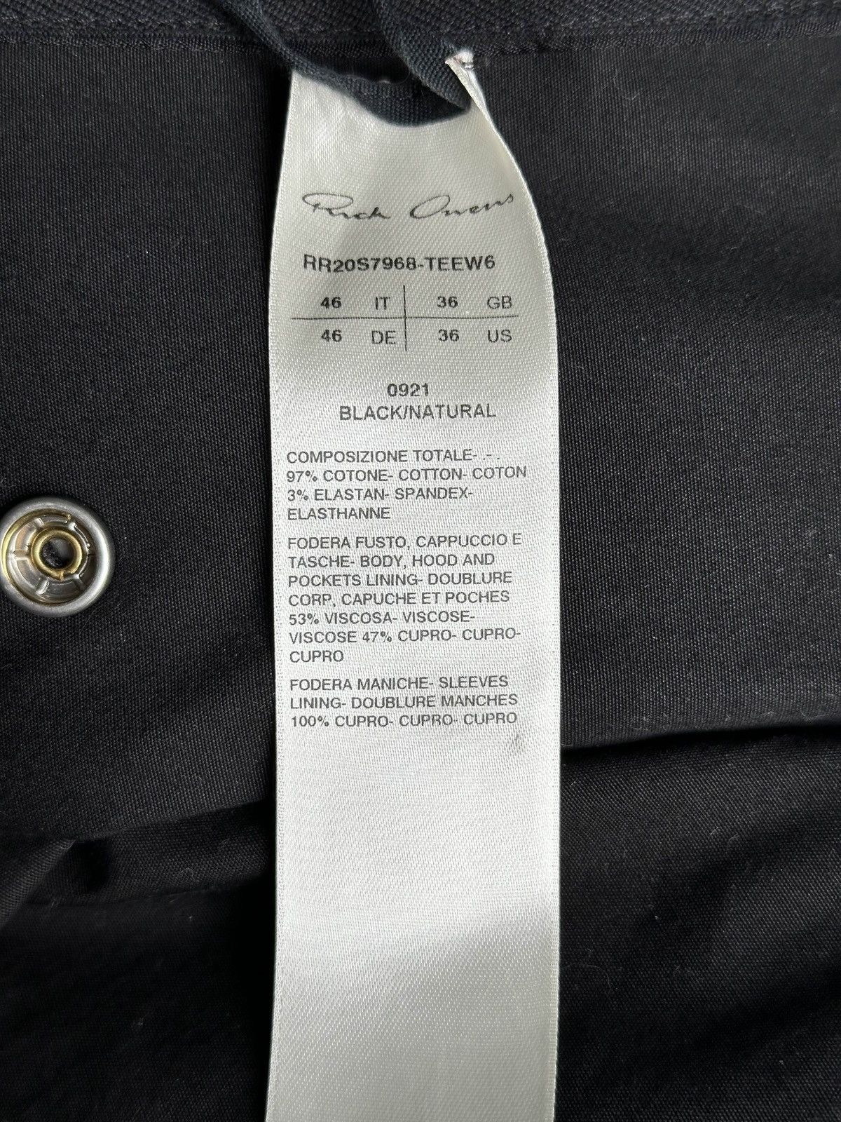 Rick Owens Rick Owens SS20 ‘TECUATL’ Pyramid Parka Size US S / EU 44-46 / 1 - 7 Thumbnail