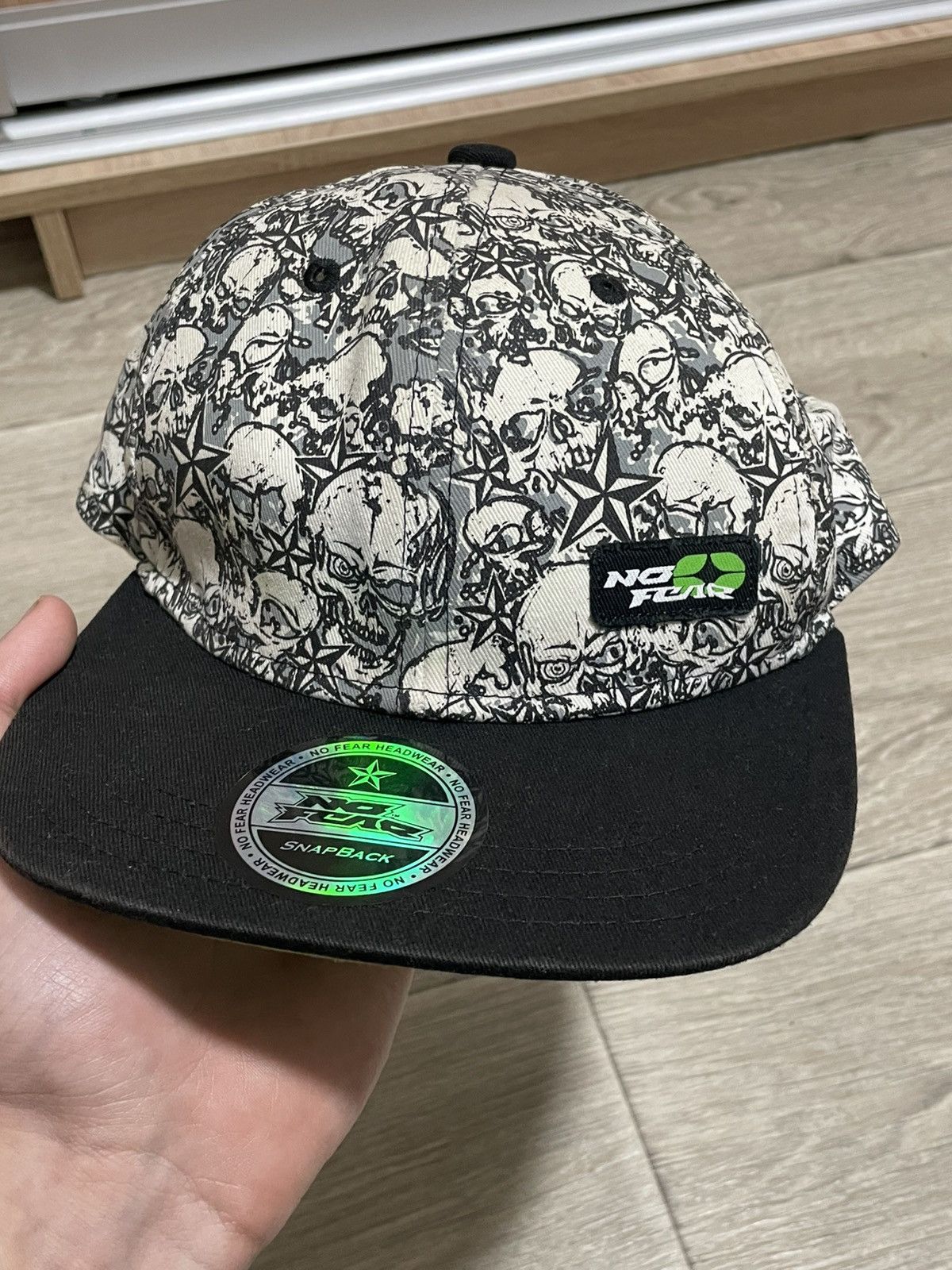 No Fear × Vintage Vintage No Fear skeleton cap Hat Size ONE SIZE - 2 Thumbnail