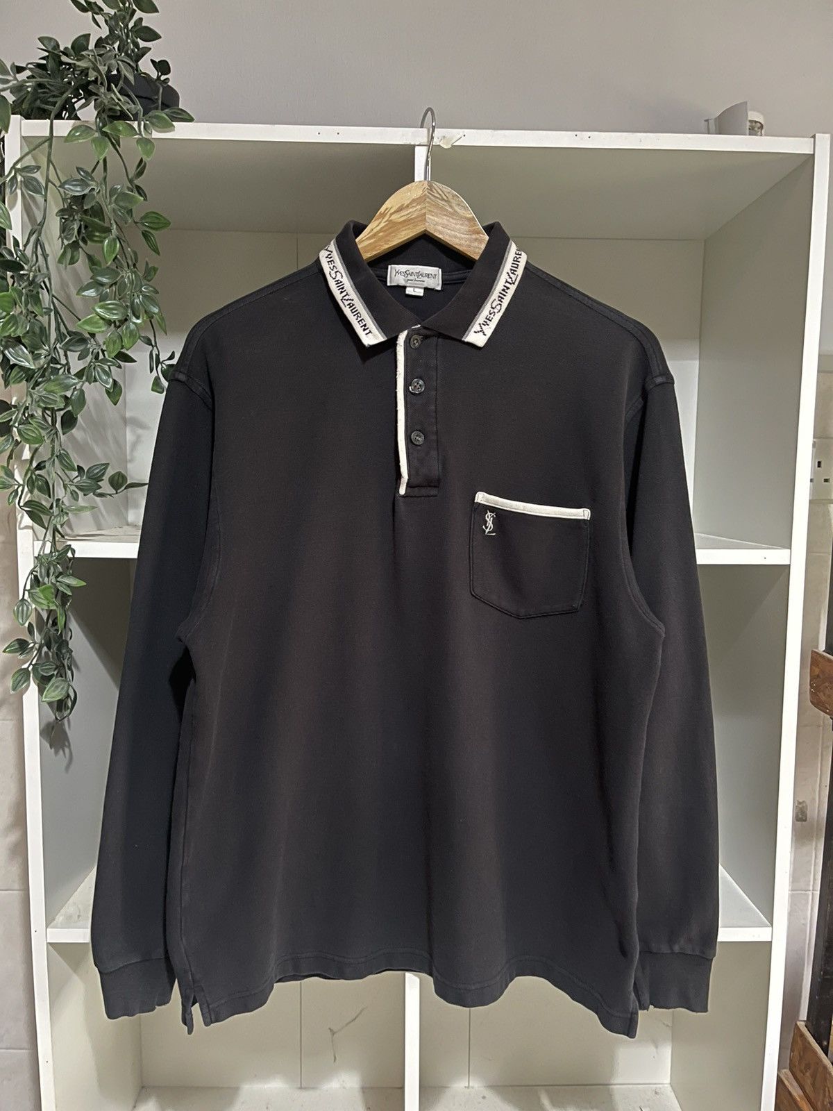 Yves Saint Laurent Vintage Distressed Yves Saint Laurent Size US L / EU 52-54 / 3 - 1 Thumbnail