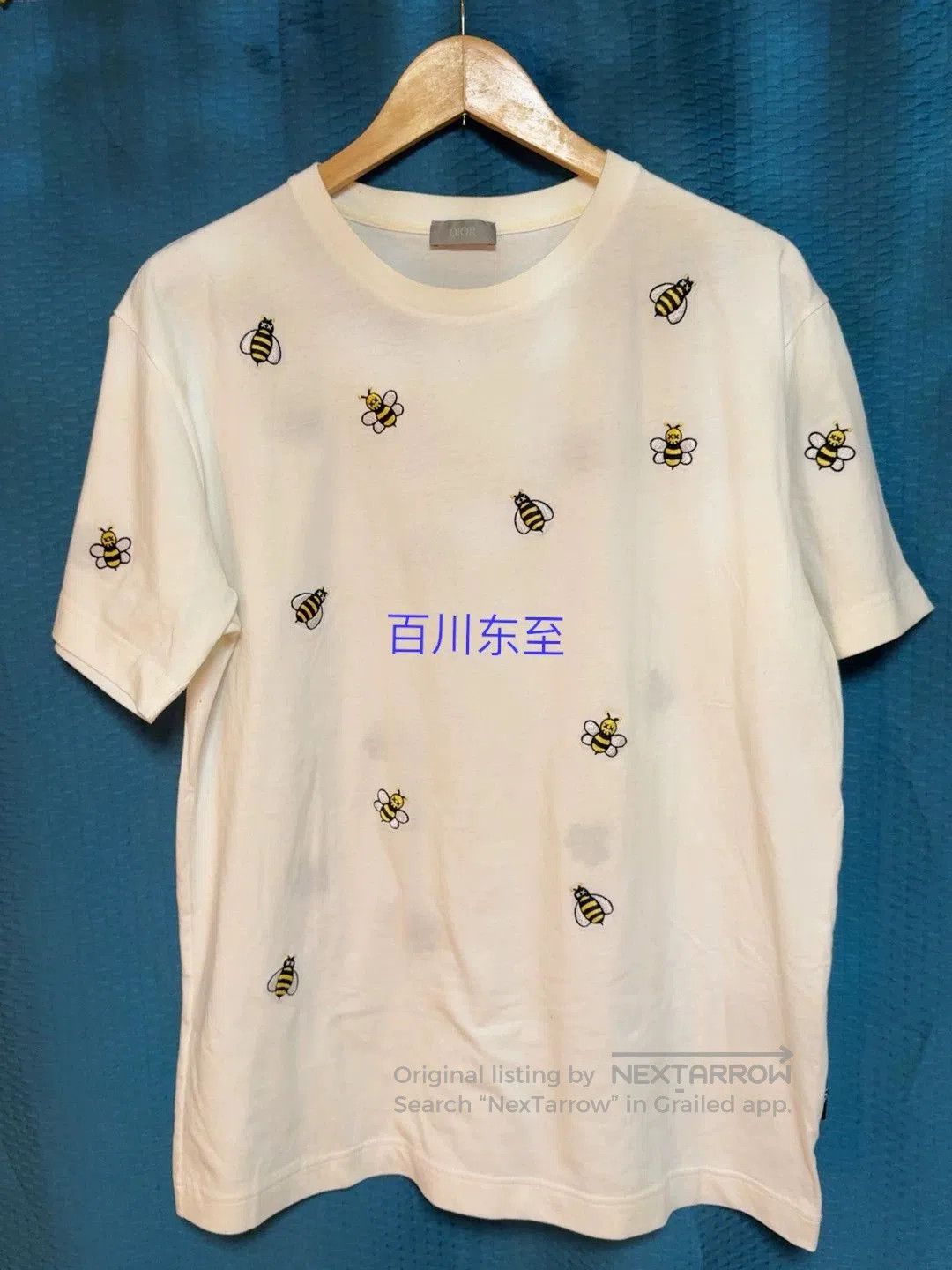 Dior Dior Bee Logo Casual T-Shirt for Unisex. Size US L / EU 52-54 / 3 - 1 Thumbnail