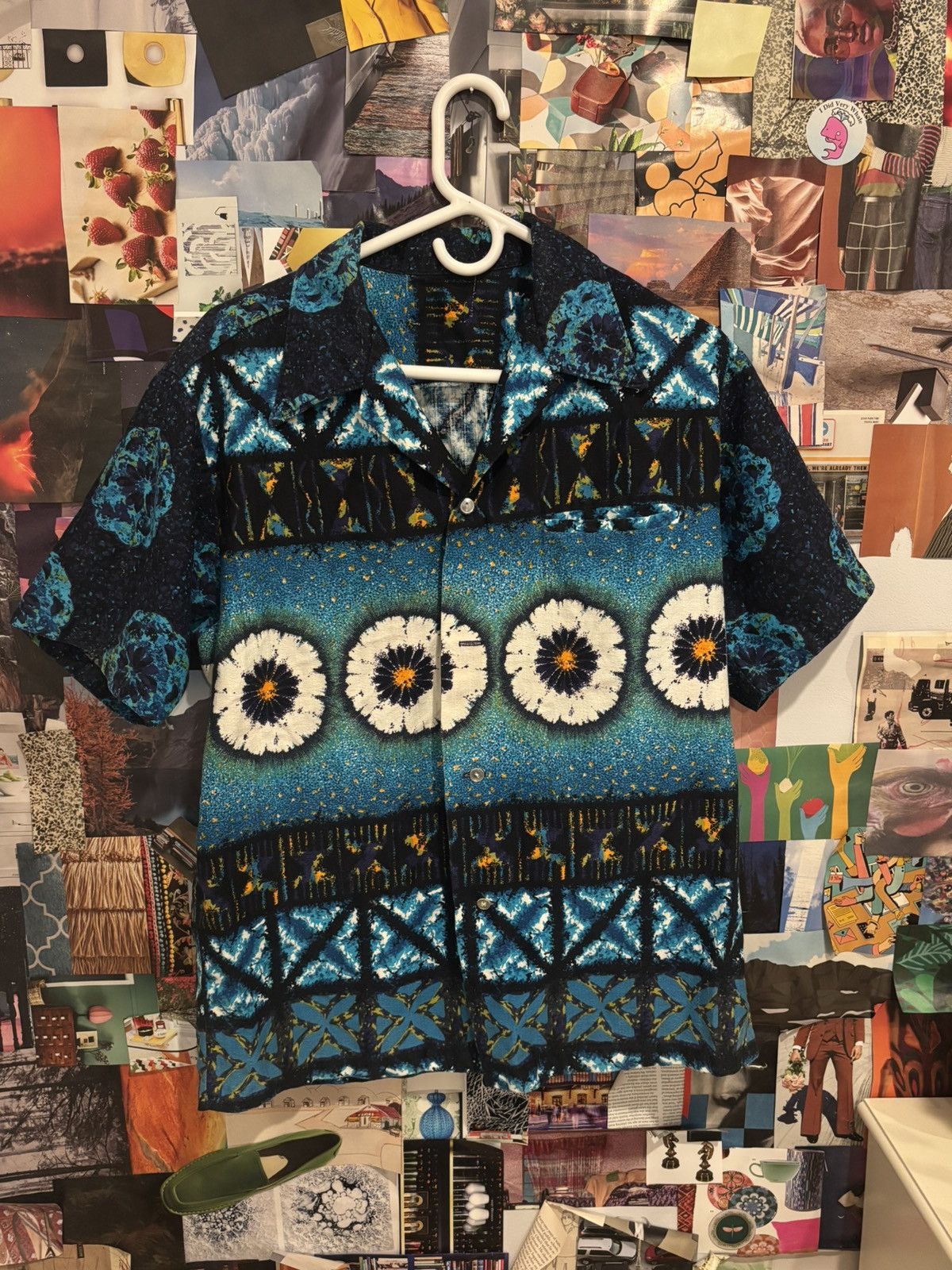 Vintage RARE 1960s Kai Nani Floral Hawaiian Surf Shirt Size Large Size US L / EU 52-54 / 3 - 1 Thumbnail