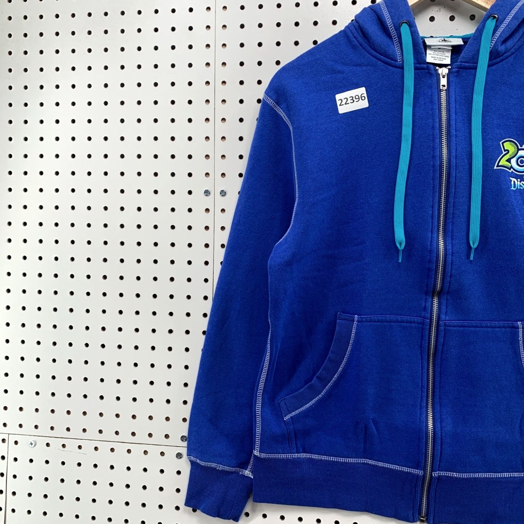 Disney Disney DisneyLand Hoodie Blue Men Small Full Zip Sweatshirt Hooded 2020 Size US S / EU 44-46 / 1 - 3 Thumbnail