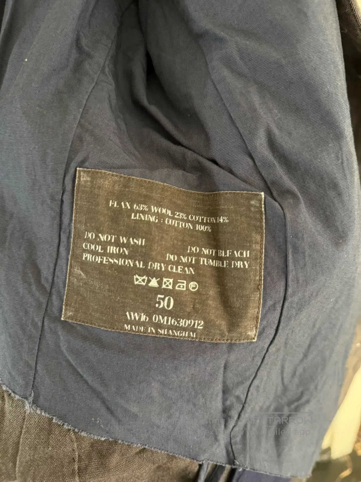 Ziggy Chen Ziggy Chen 16AW Structured Jacket. Size US L / EU 52-54 / 3 - 5 Thumbnail