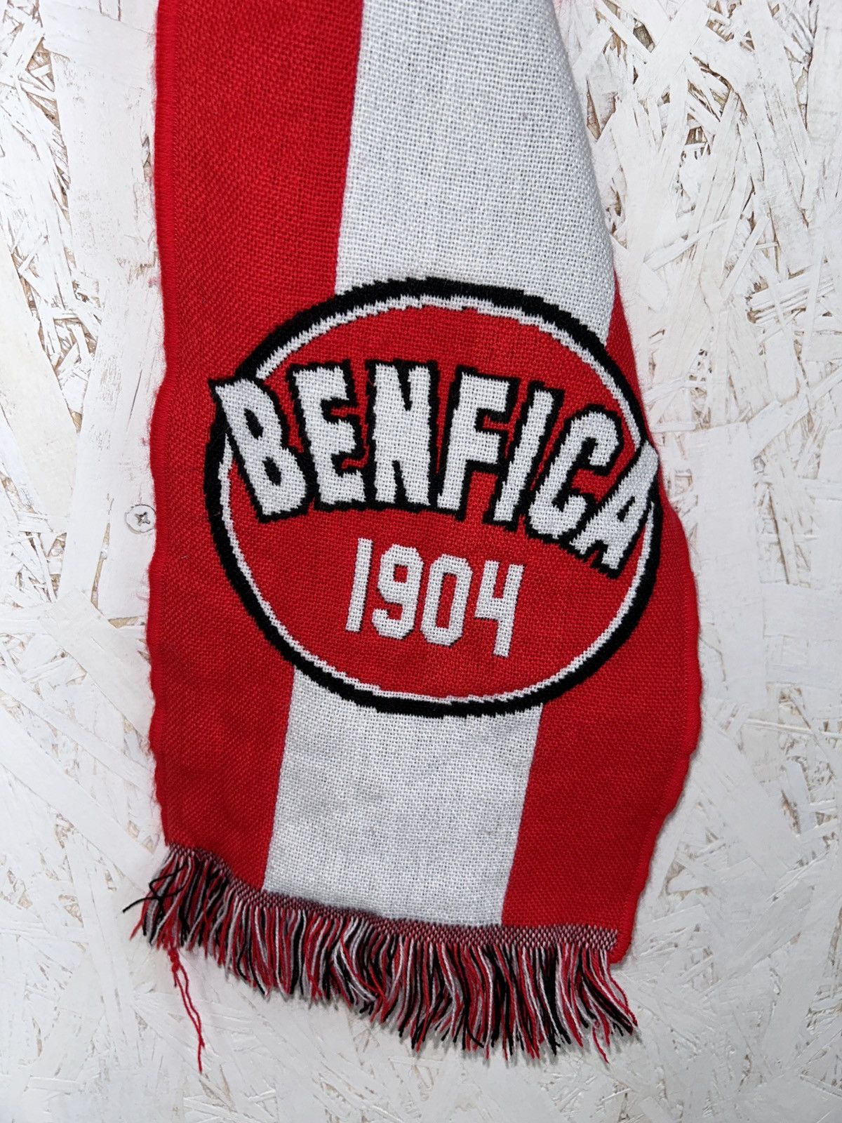 Vintage Vintage Benfica 1904 Fanwear Soccer Football Scarf Muffler Size ONE SIZE - 2 Thumbnail