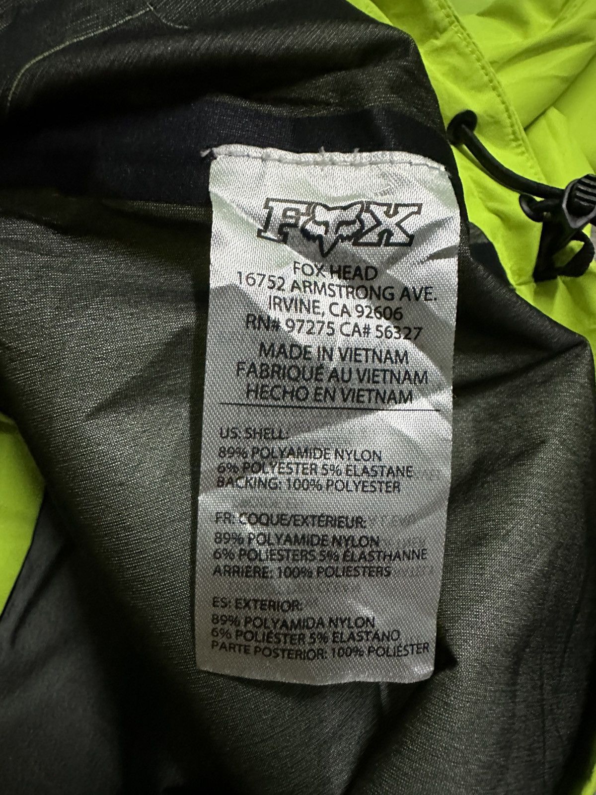Fox Racing Fox racing gorpcore waterproof jacket hoodie Size US S / EU 44-46 / 1 - 11 Thumbnail