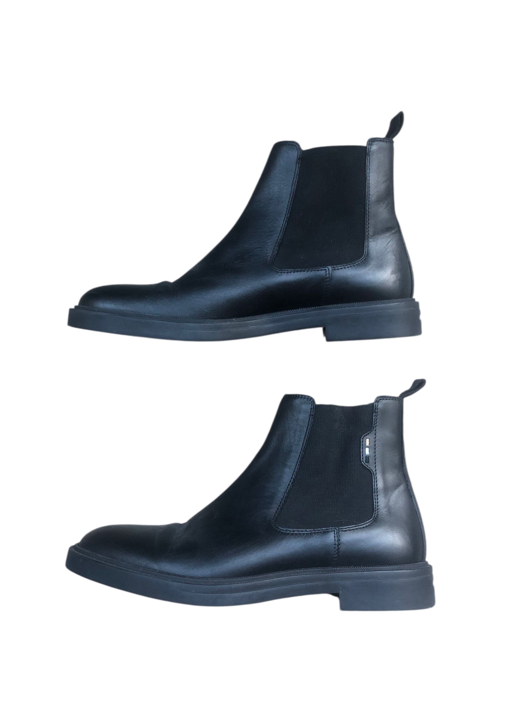 Hugo Boss 🔥Rare BOSS Calev Cheb Leather Chelsea Boots Hugo Boss Size US 8 / EU 41 - 4 Thumbnail