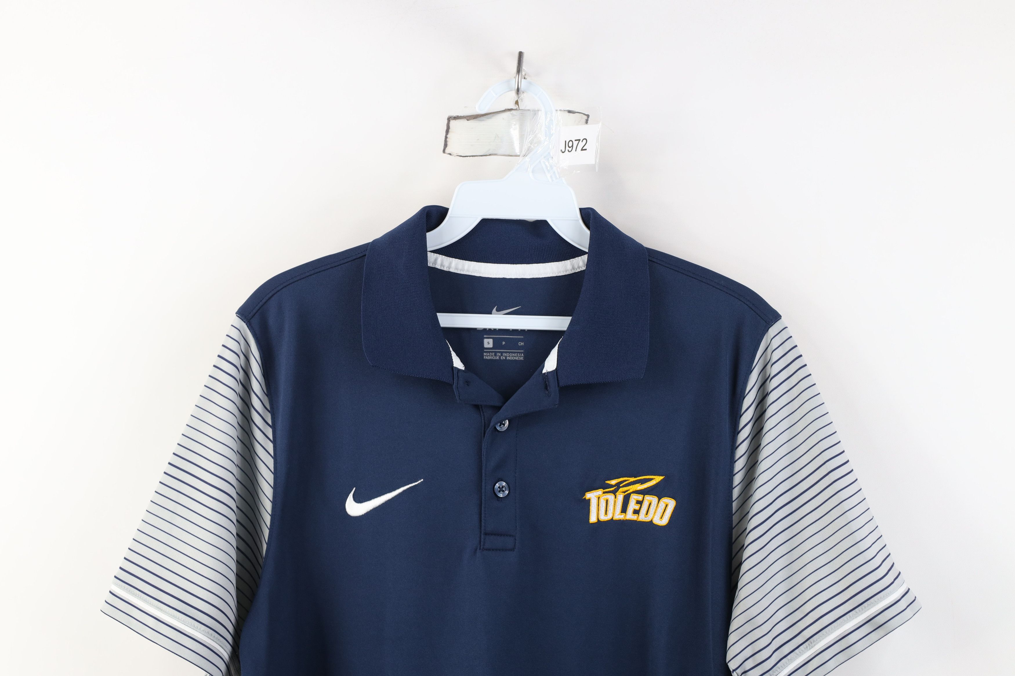 Nike Nike University of Toledo Football Golf Polo Shirt Blue Size US S / EU 44-46 / 1 - 2 Thumbnail