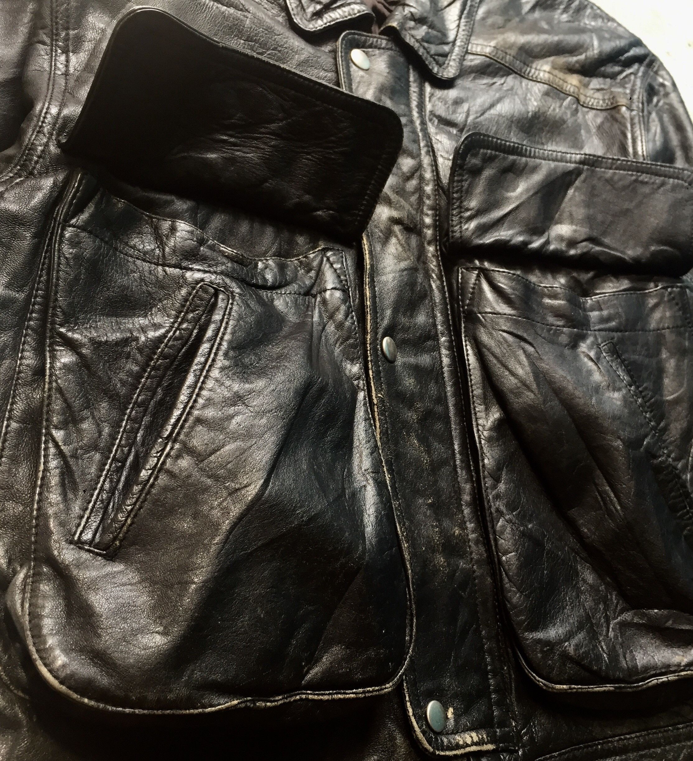 Issey Miyake Archive 80s Issey Miyake Design Hai Sporting Leather Jacket Size US M / EU 48-50 / 2 - 3 Thumbnail