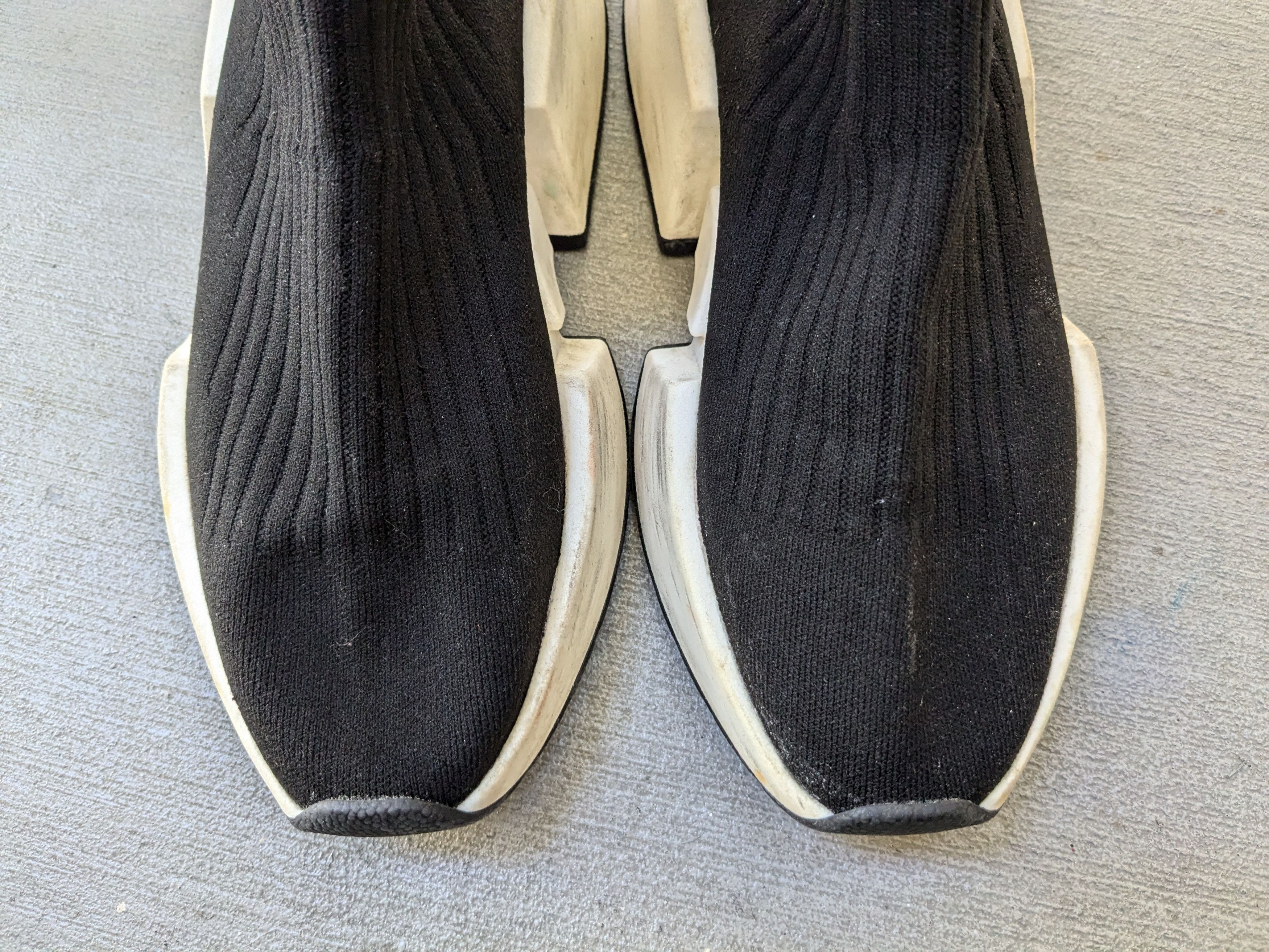 Maison Margiela Women Maison Margiela Sock Sneakers Black White 9 39 Size US 9 / IT 39 - 5 Thumbnail