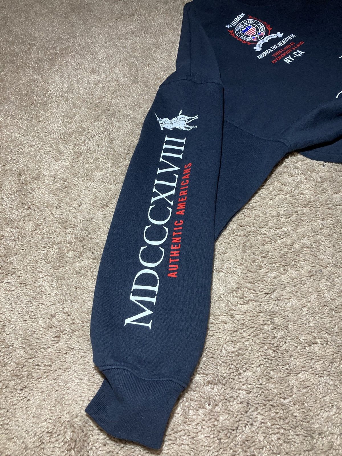 Willy Chavarria AW19 Willy Chavarria Polo Bootleg Rip Crewneck 2019 USPA Size US S / EU 44-46 / 1 - 8 Thumbnail