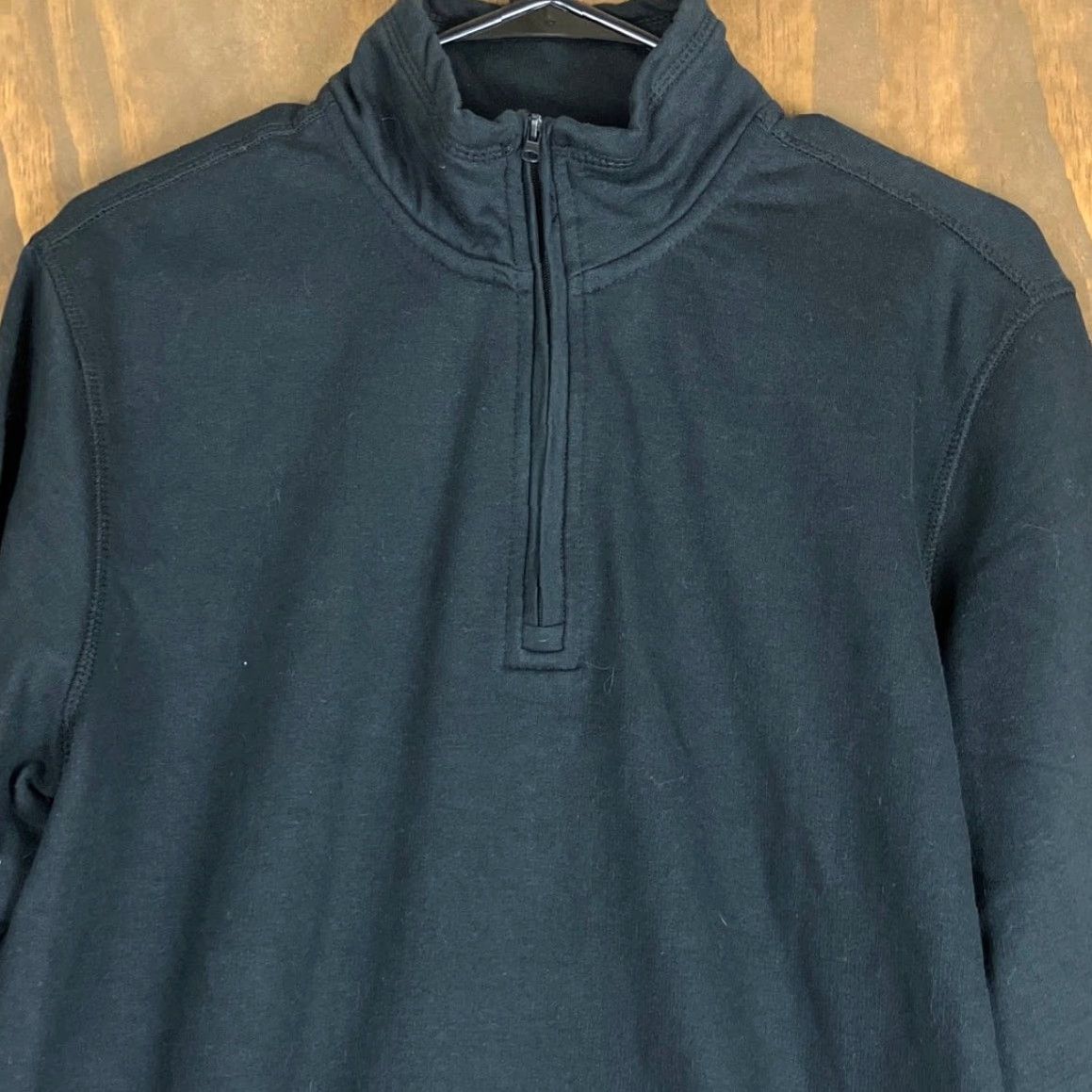Eddie Bauer Eddie Bauer Mens Sweater Black 1/4 Zip Pullover Long Sleeve Large Size US L / EU 52-54 / 3 - 2 Thumbnail