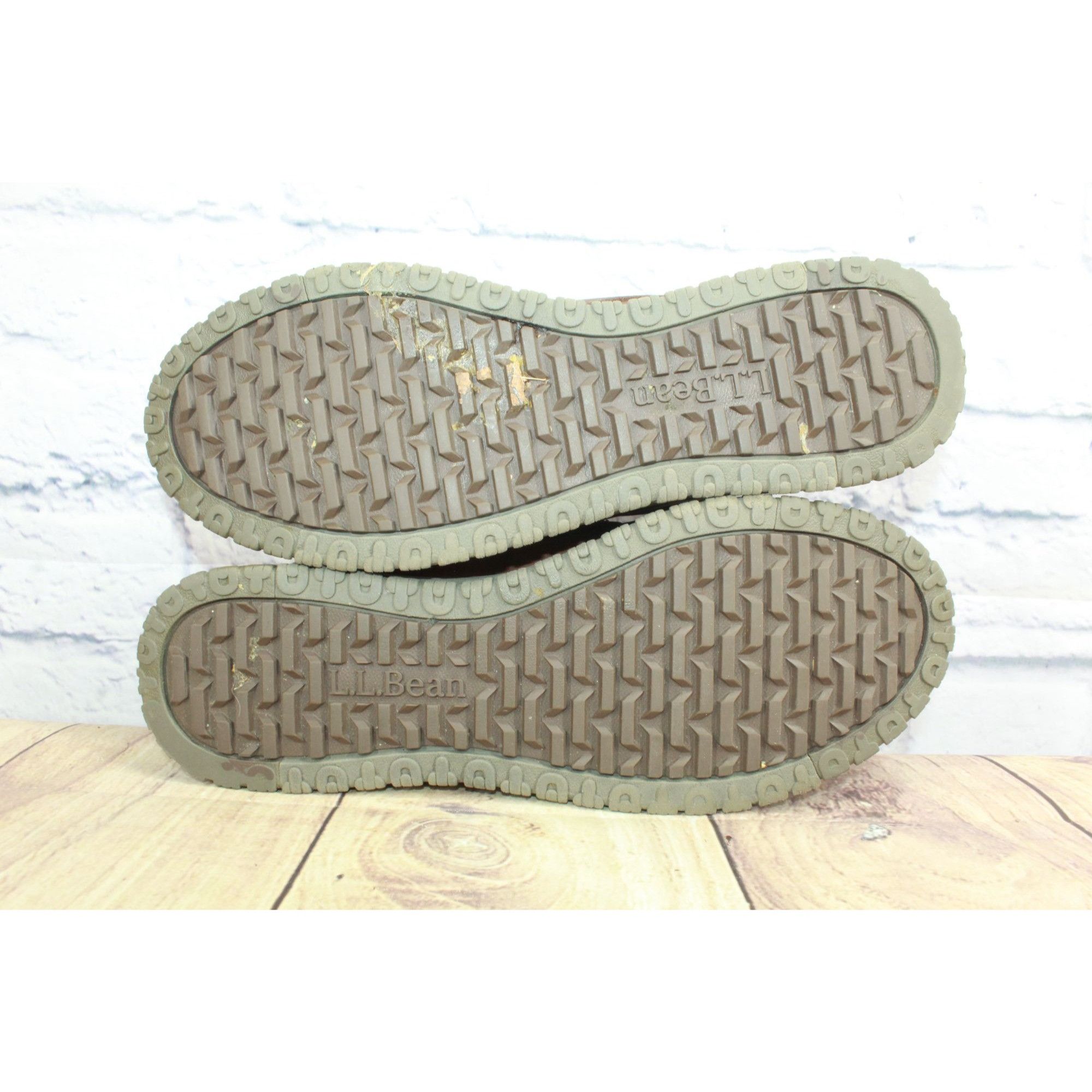 L.L. Bean LL Bean Dark Brown Shearling Lined Slipper Mocs Size 10 M Size US 10 / EU 43 - 7 Thumbnail