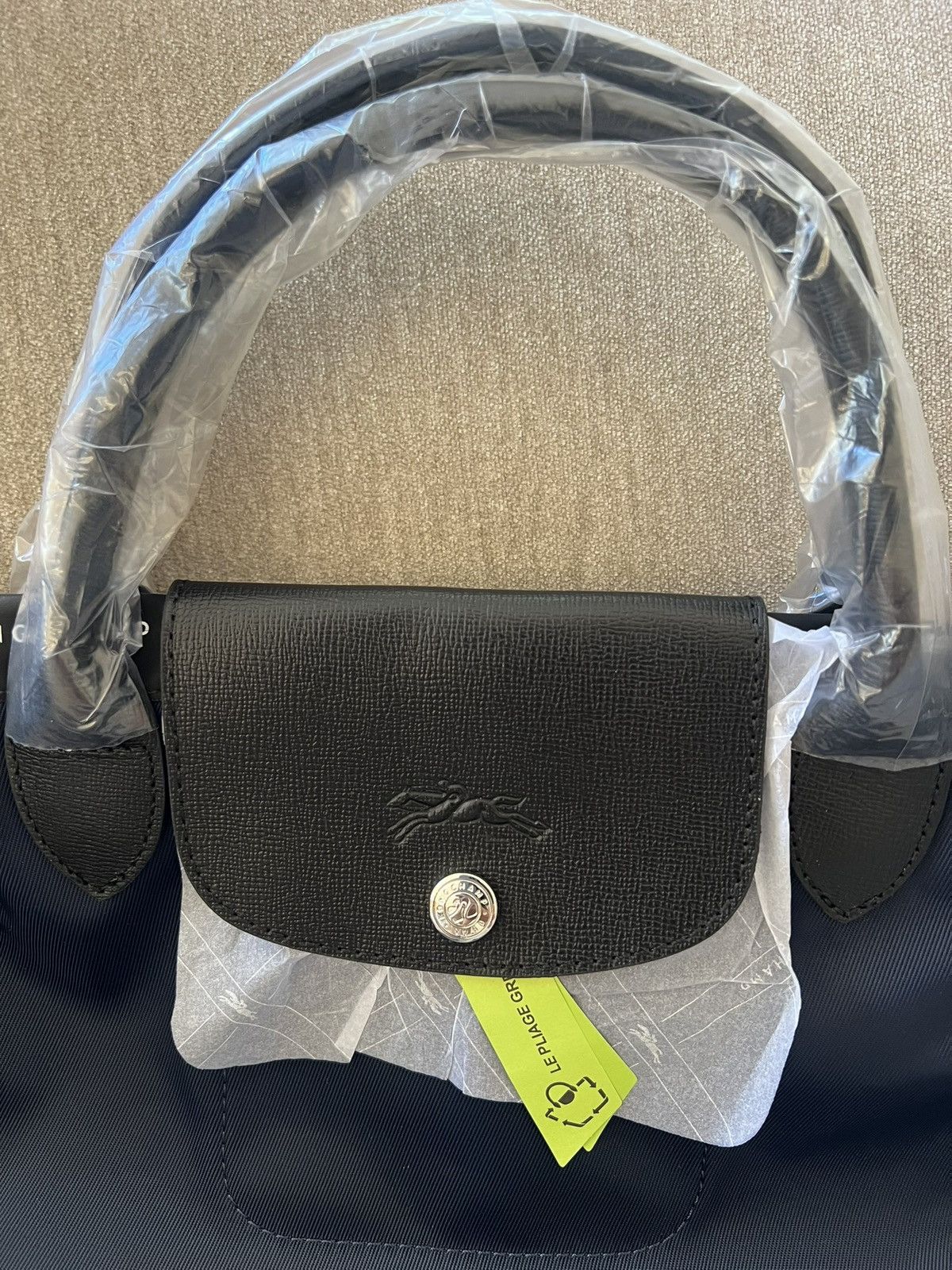 Longchamp Longchamp LE PLIAGE ENERGY S HANDBAG Navy Recycled canvas Size ONE SIZE - 8 Thumbnail