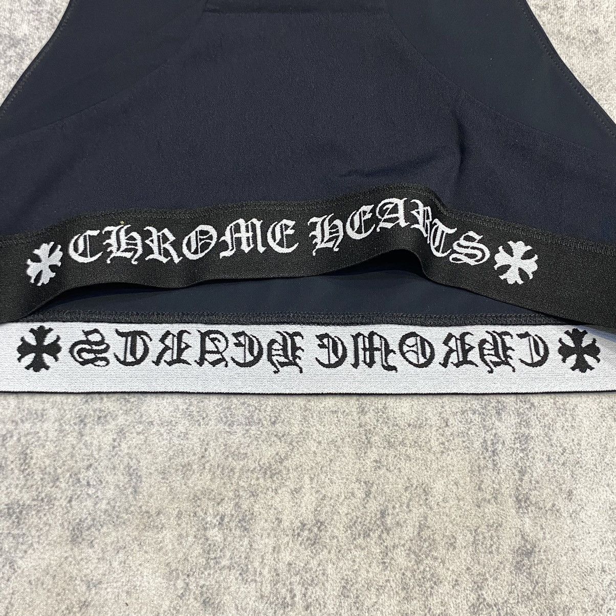 Chrome Hearts CHROME HEARTS Women's Sports Bra black Size M / US 6-8 / IT 42-44 - 7 Thumbnail