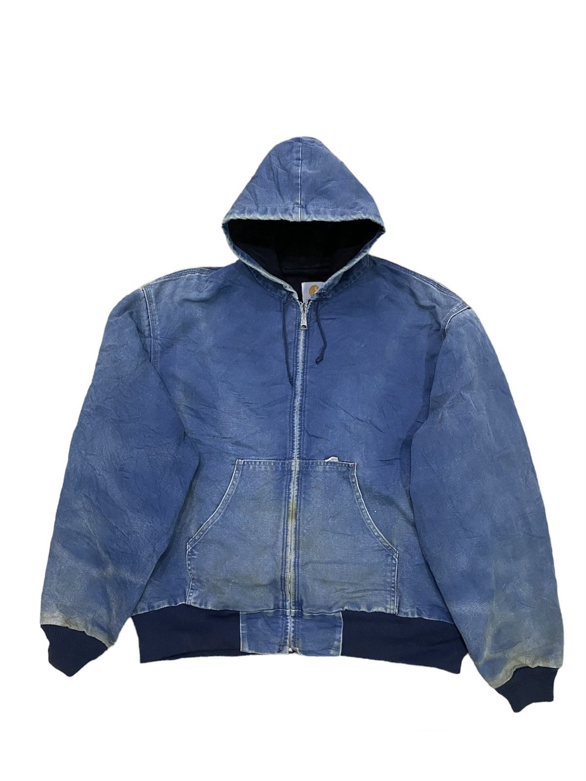 Carhartt Carhartt Jacket Type J132 Sun Faded Hoodie Jacket Size US XXL / EU 58 / 5 - 1 Thumbnail