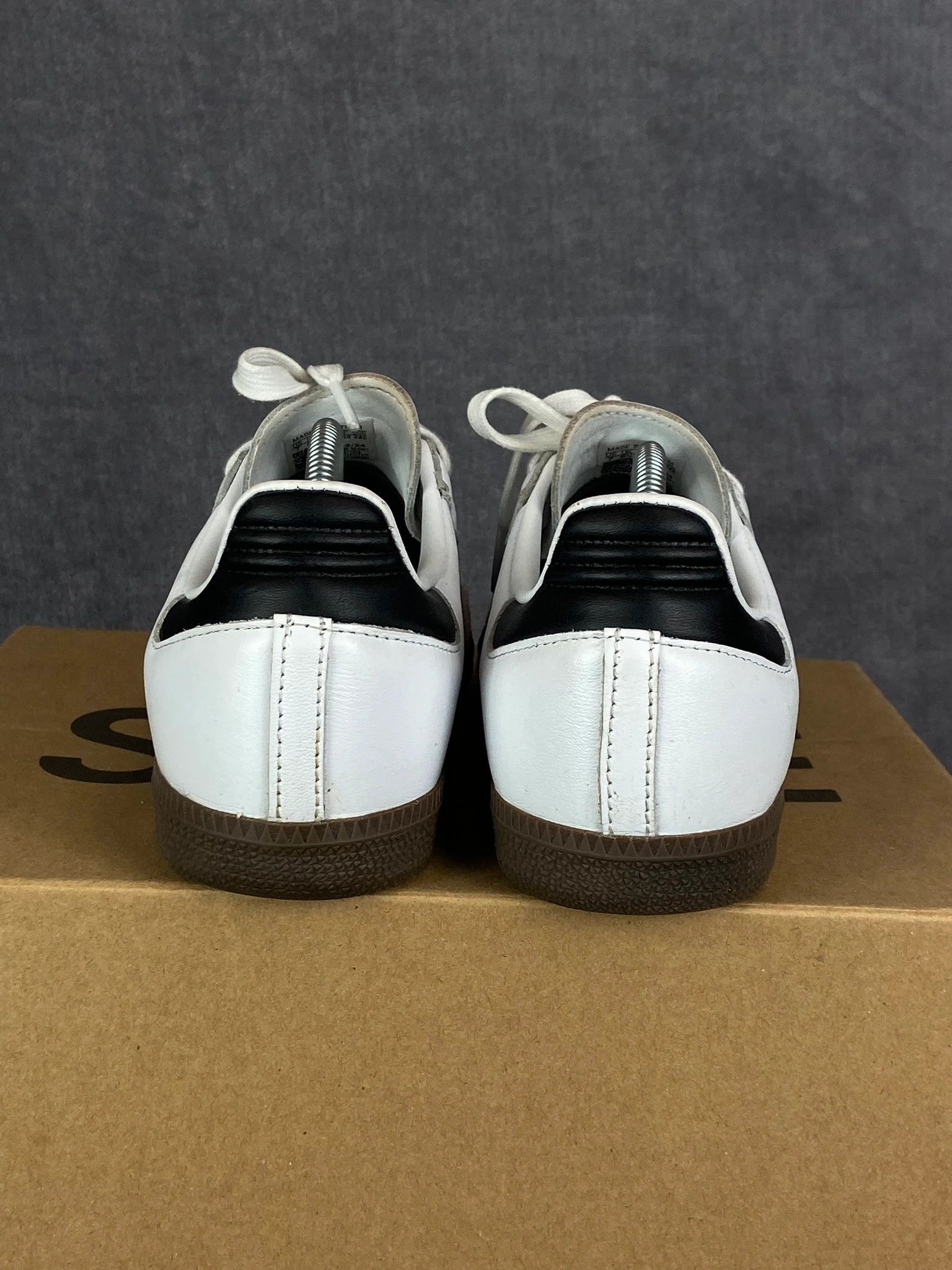 Adidas Adidas Samba OG Grey Sneakers Size 40 Size US 7 / EU 40 - 4 Thumbnail